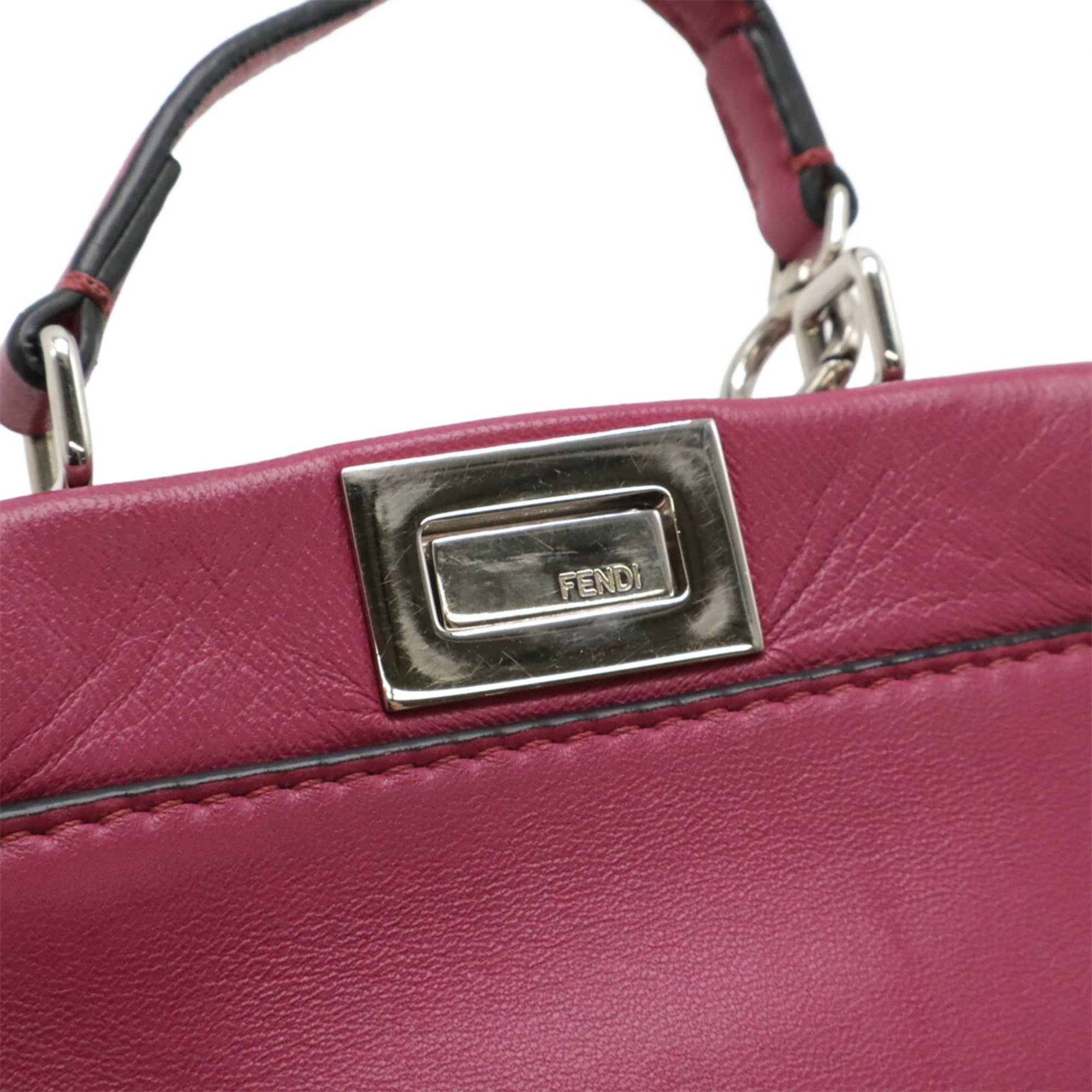 Leather Handbag Shoulder Bag (Pre-Owned) - Fendi - Modalova