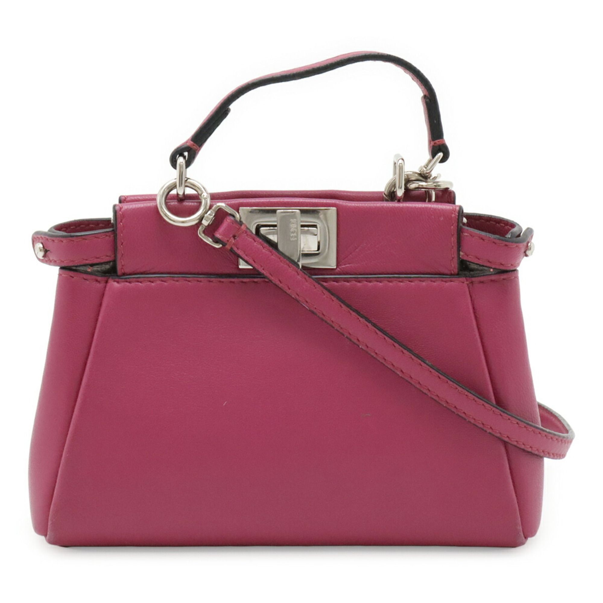 Leather Handbag Shoulder Bag (Pre-Owned) - Fendi - Modalova