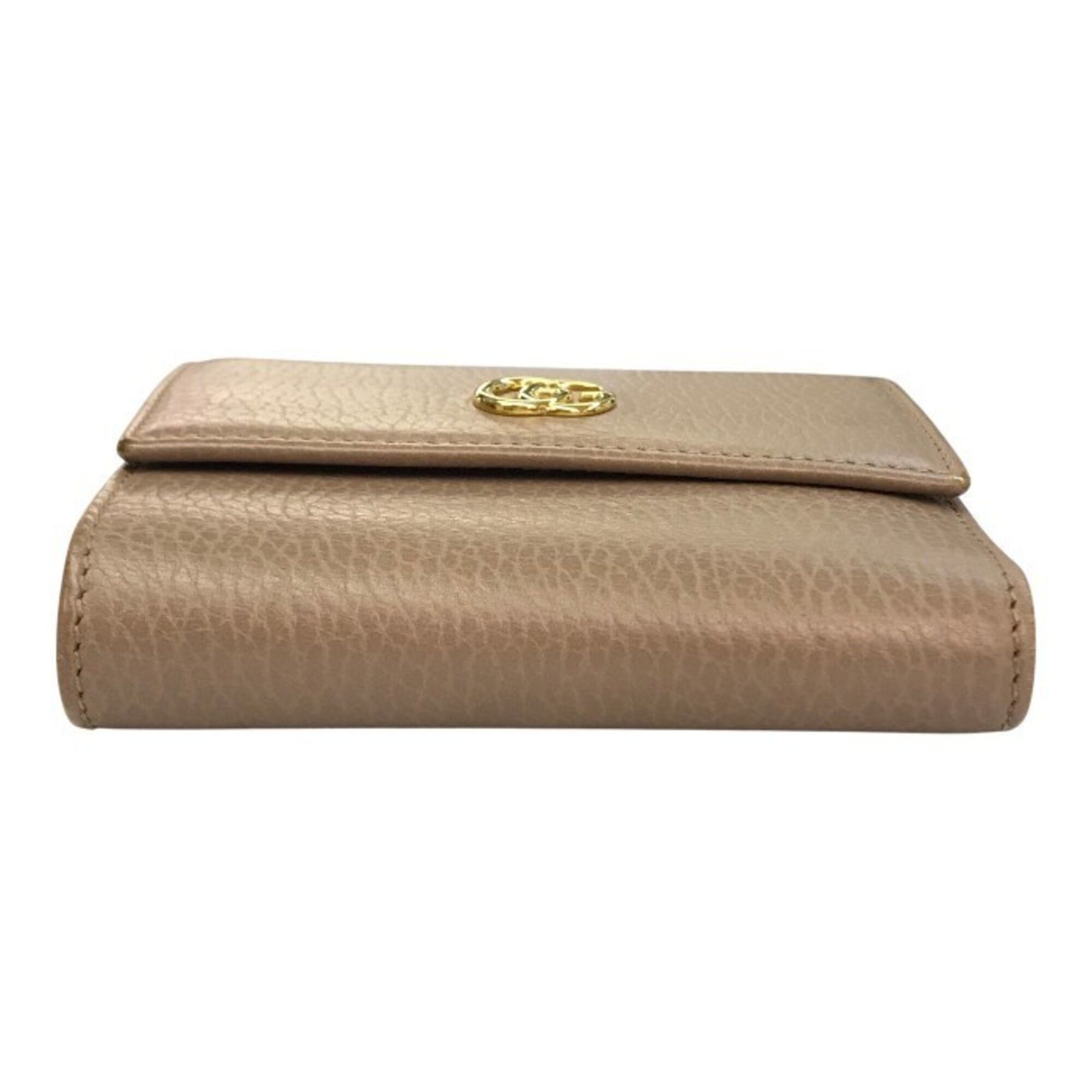 Leather Wallet (Tri-Fold) (Pre-Owned) - Gucci - Modalova