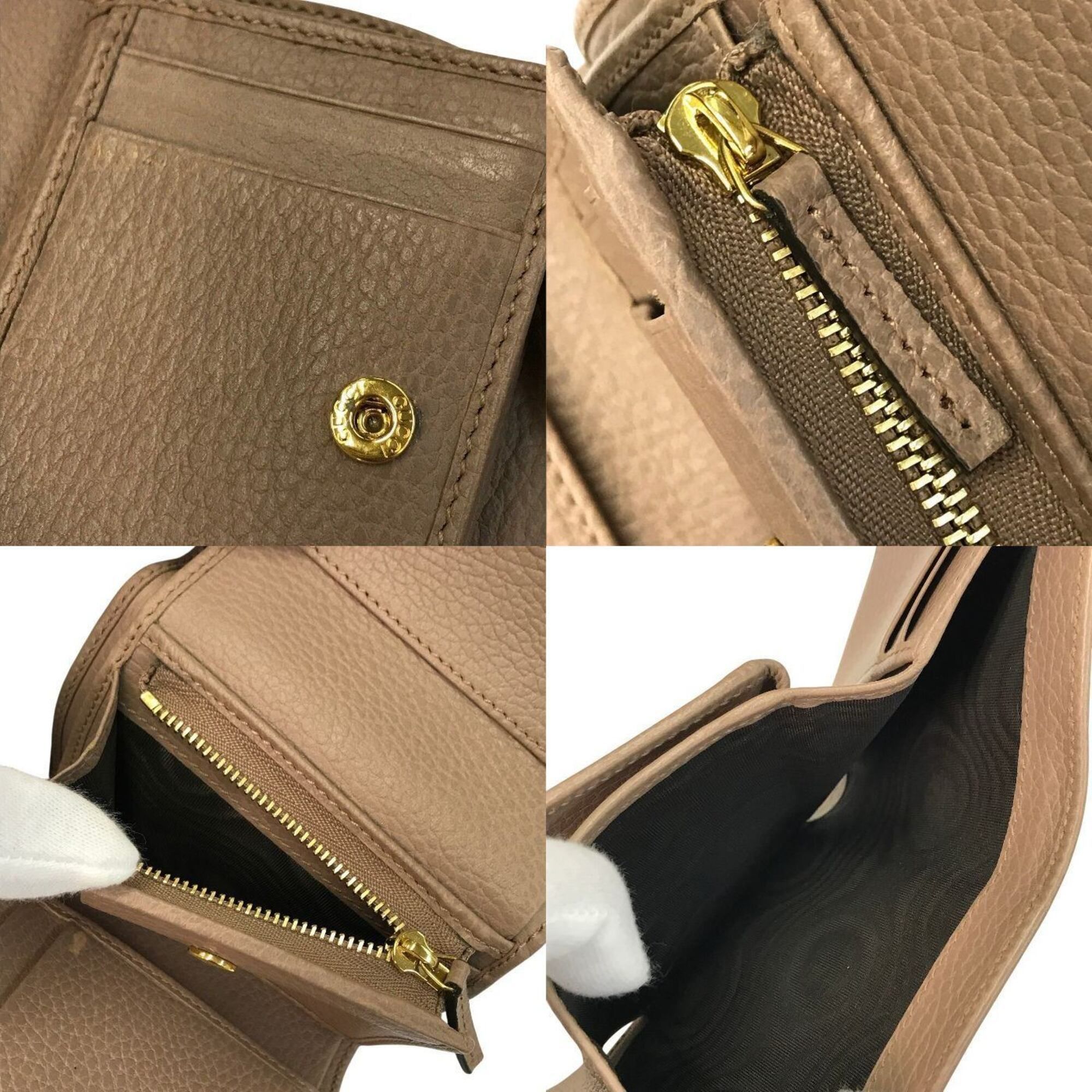 Leather Wallet (Tri-Fold) (Pre-Owned) - Gucci - Modalova