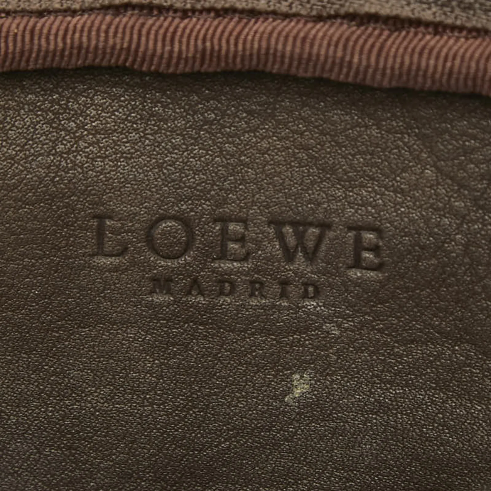 Leather Suede Shoulder Bag (Pre-Owned) - Loewe - Modalova