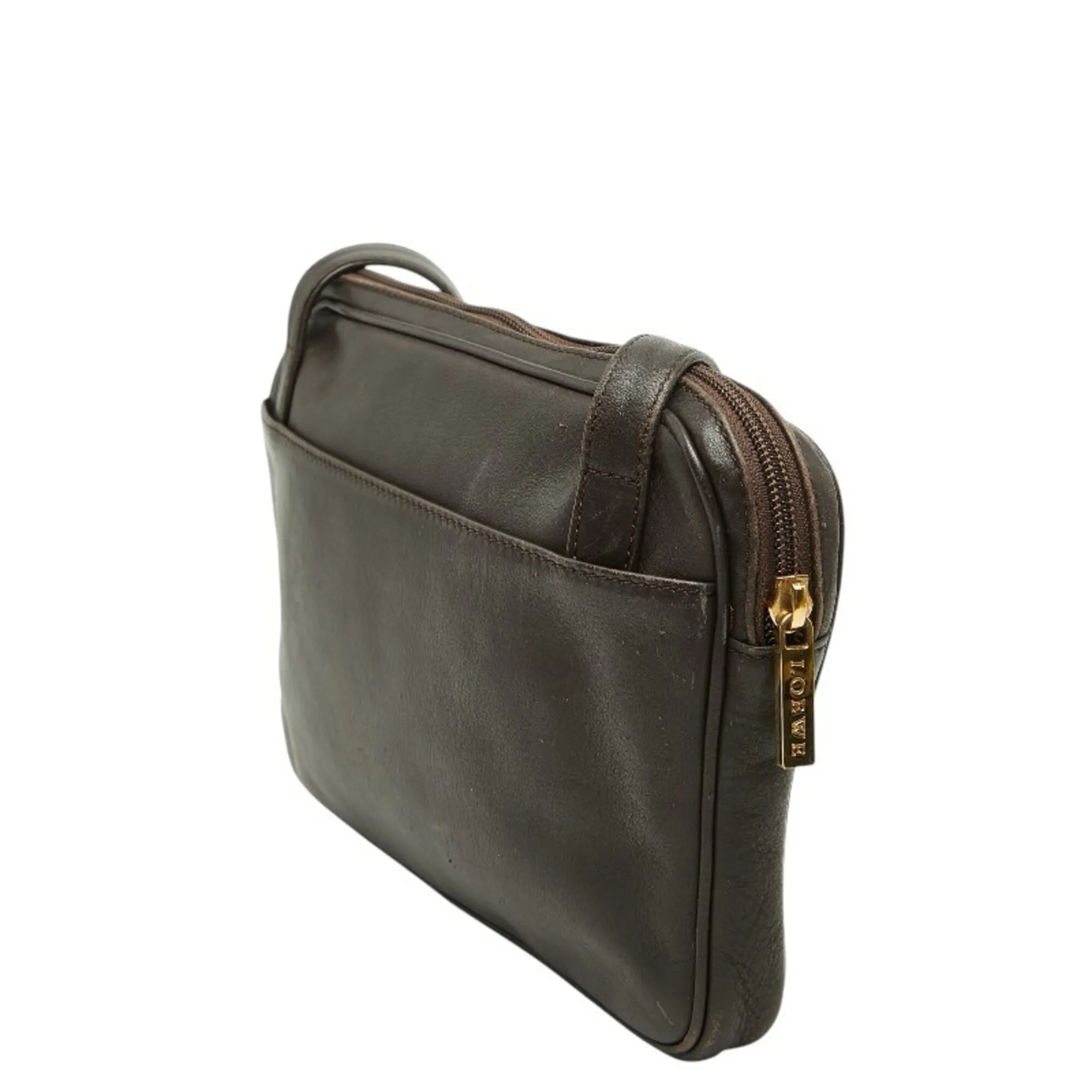 Leather Suede Shoulder Bag (Pre-Owned) - Loewe - Modalova