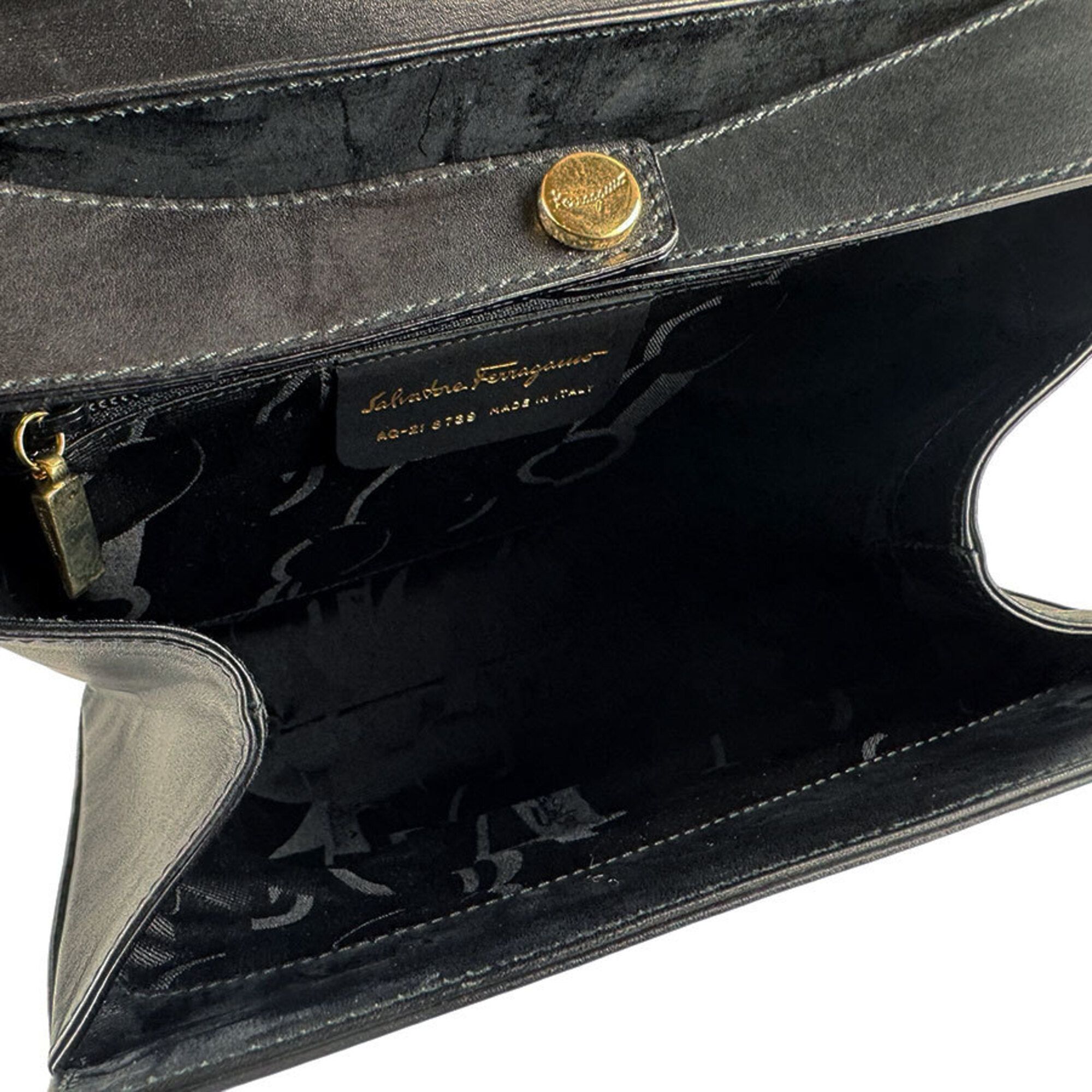 Leather Handbag Shoulder Bag (Pre-Owned) - Salvatore Ferragamo - Modalova