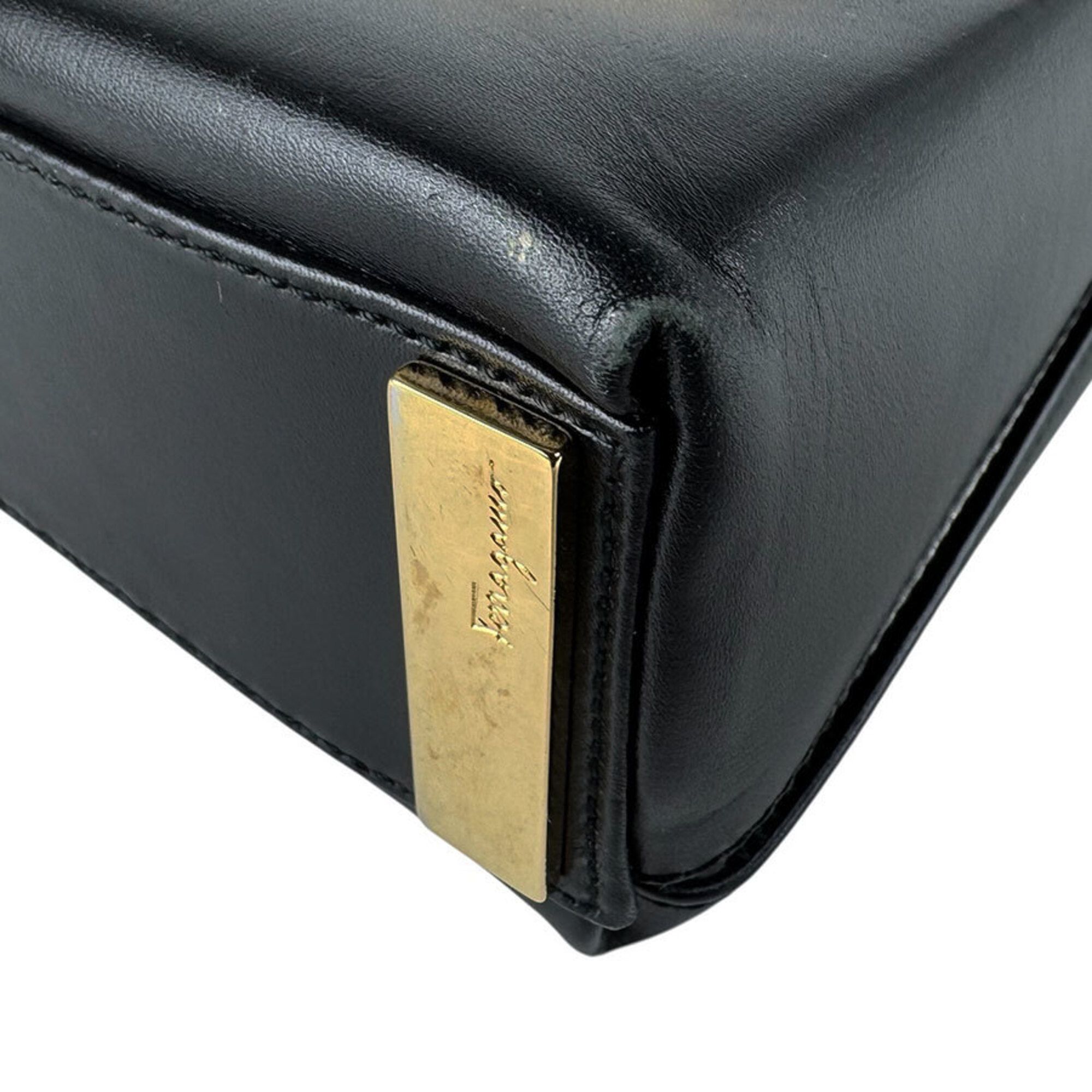 Leather Handbag Shoulder Bag (Pre-Owned) - Salvatore Ferragamo - Modalova