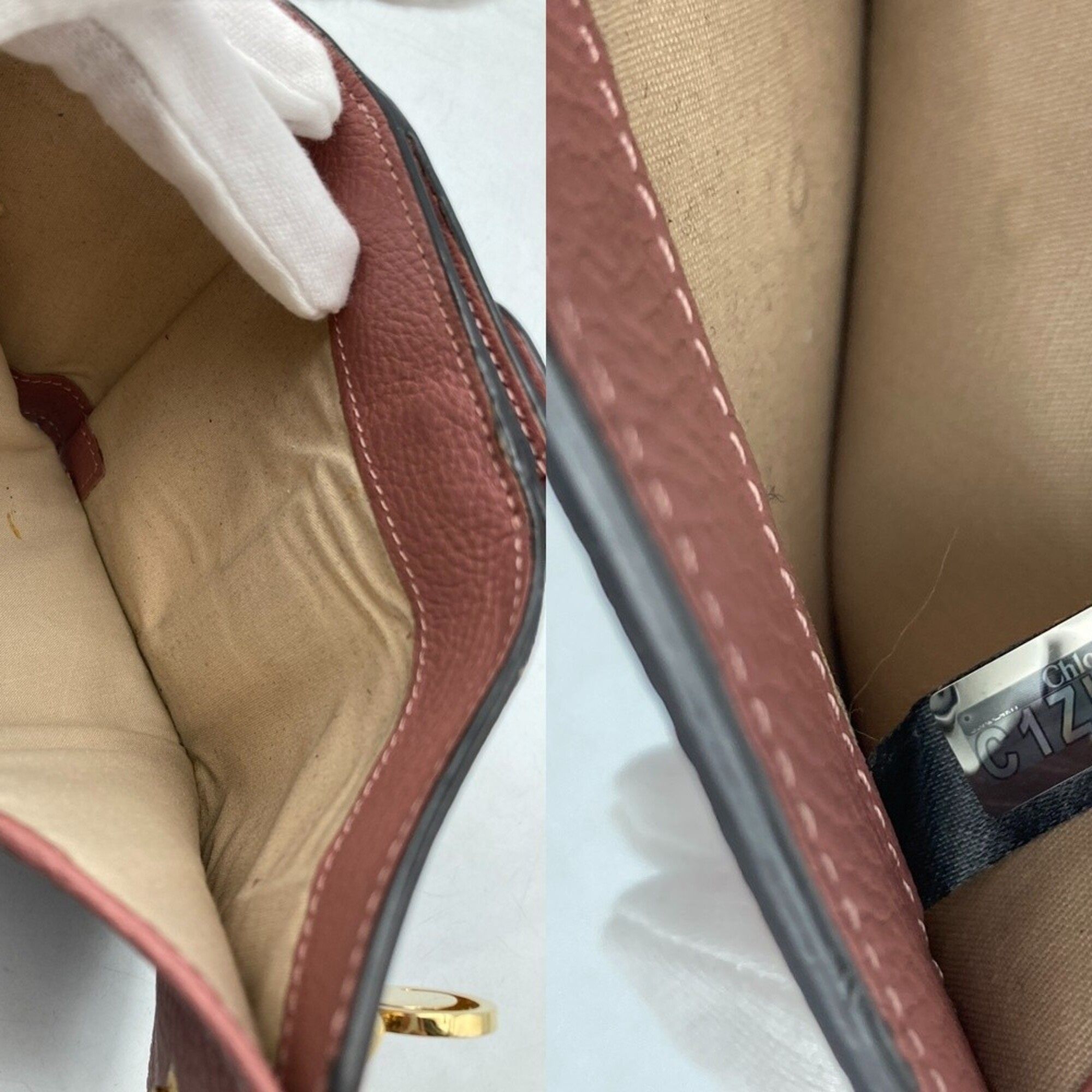 Leather Wallet (Tri-Fold) (Pre-Owned) - Chloé - Modalova