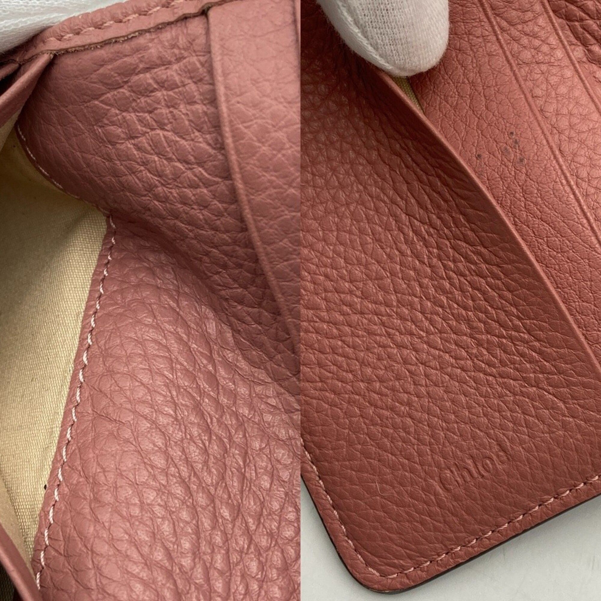 Leather Wallet (Tri-Fold) (Pre-Owned) - Chloé - Modalova