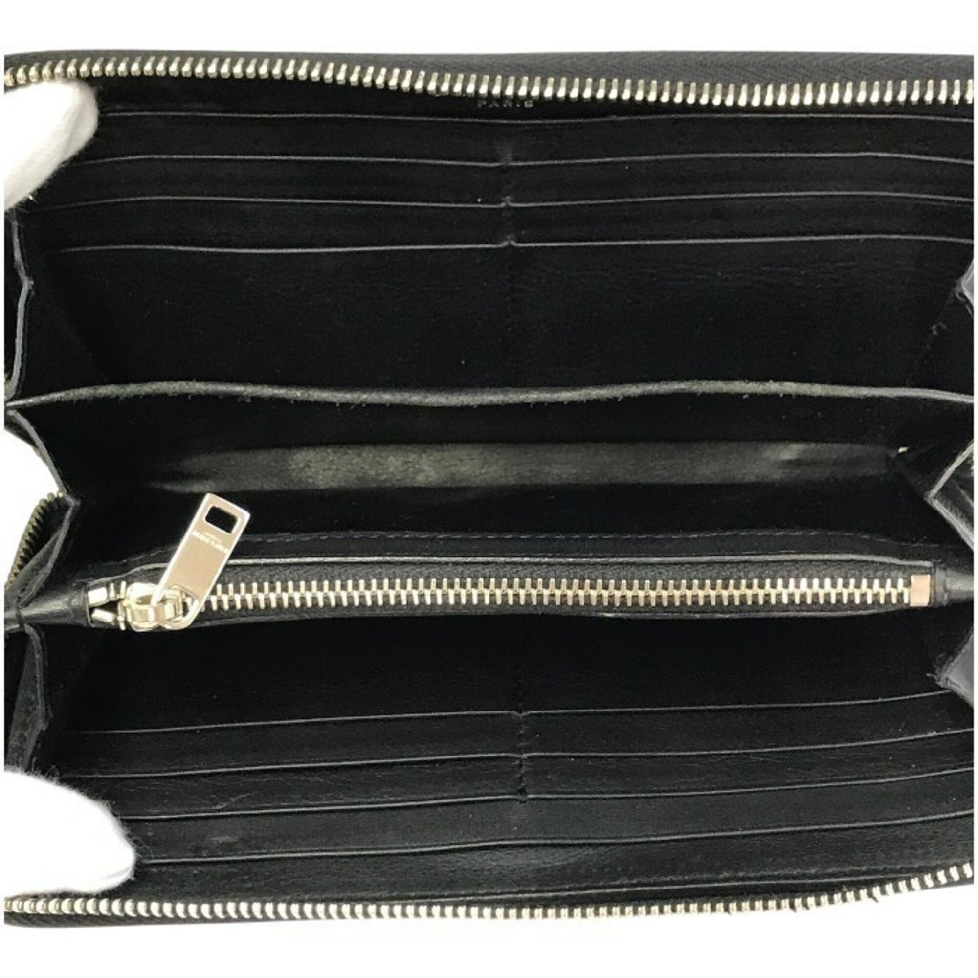 Leather Long Wallet (Bi-Fold) (Pre-Owned) - Saint Laurent - Modalova