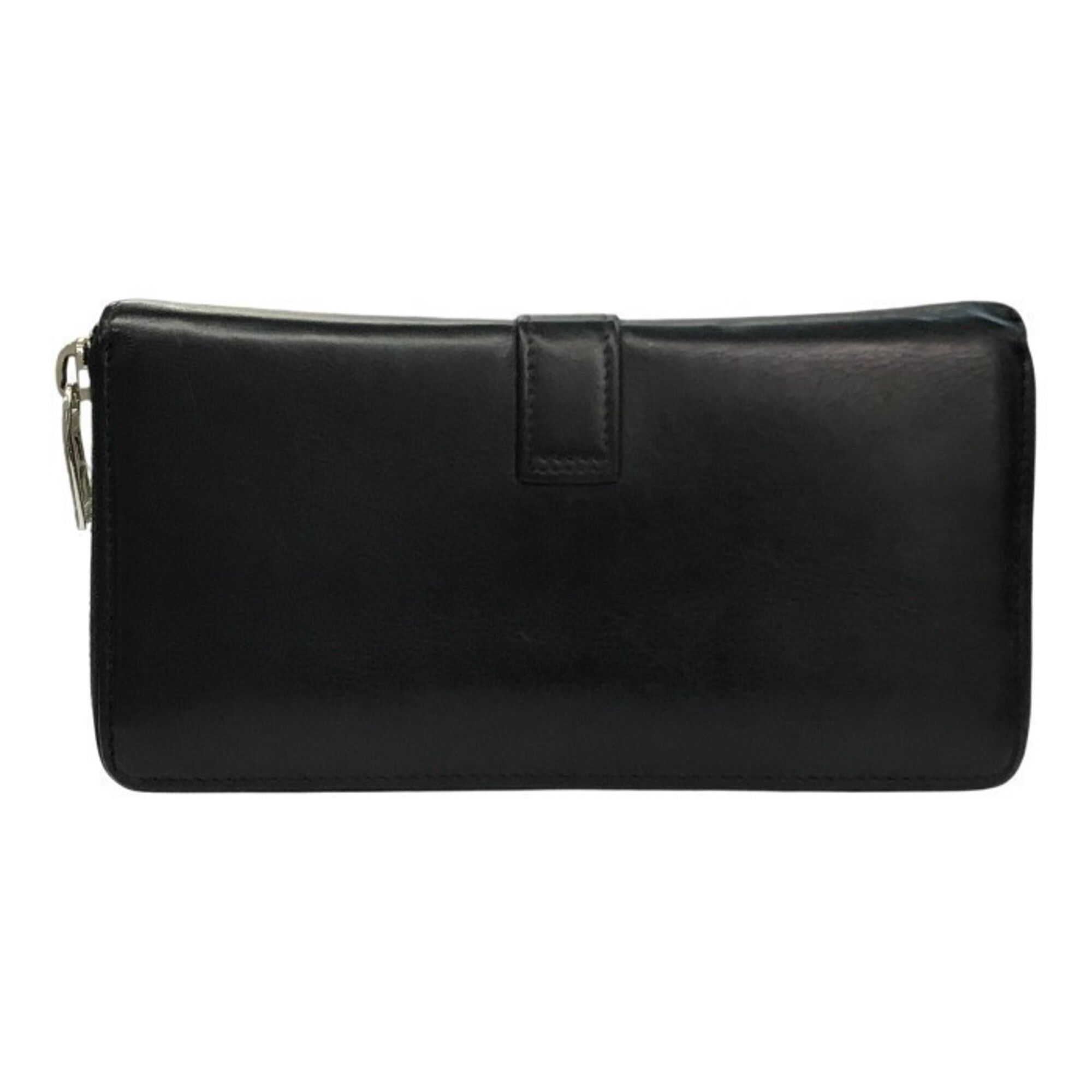 Leather Long Wallet (Bi-Fold) (Pre-Owned) - Saint Laurent - Modalova