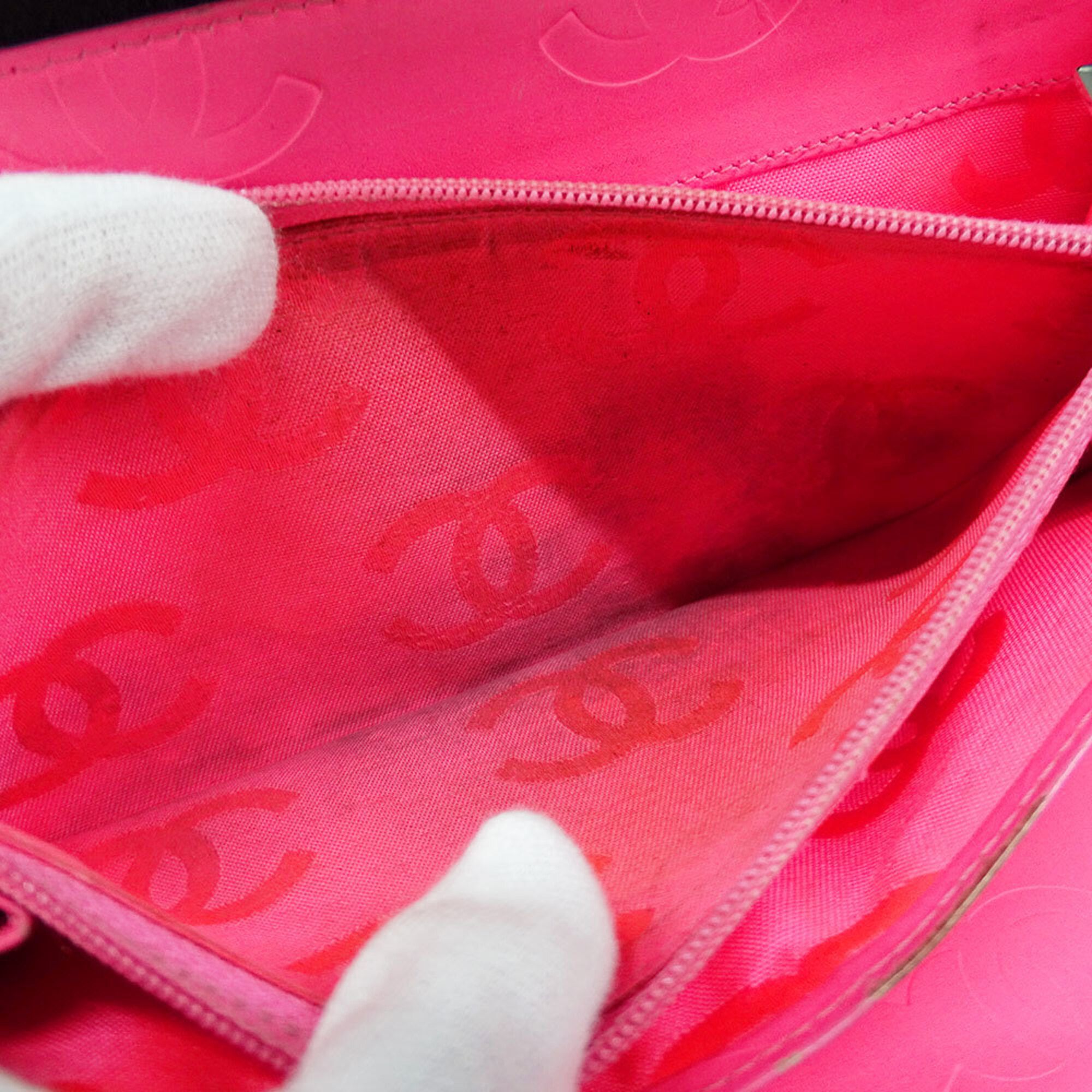Cambon Leather Long Wallet (Bi-Fold) (Pre-Owned) - Chanel - Modalova