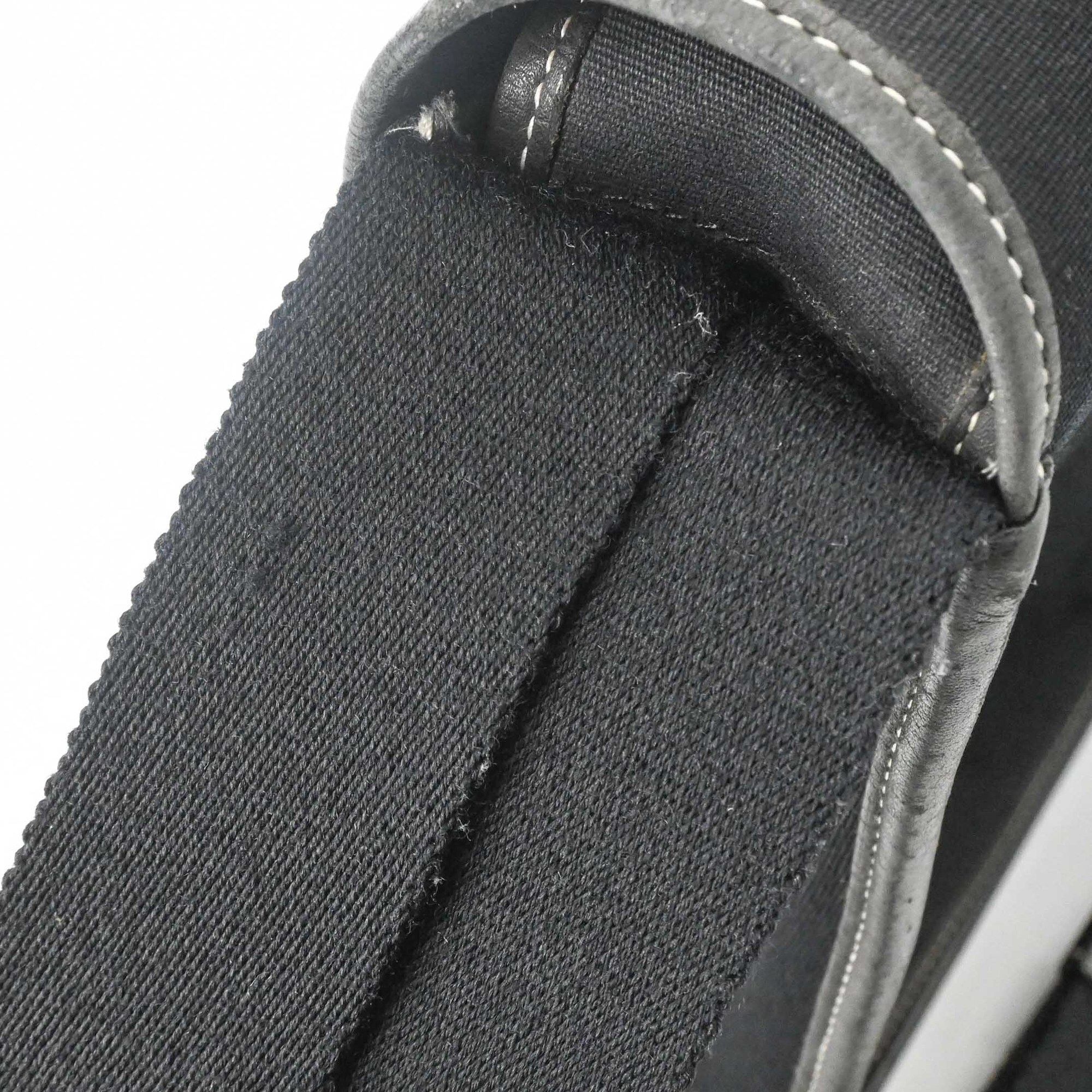 Toile H Leather Shoulder Bag (Pre-Owned) - Hermes - Modalova
