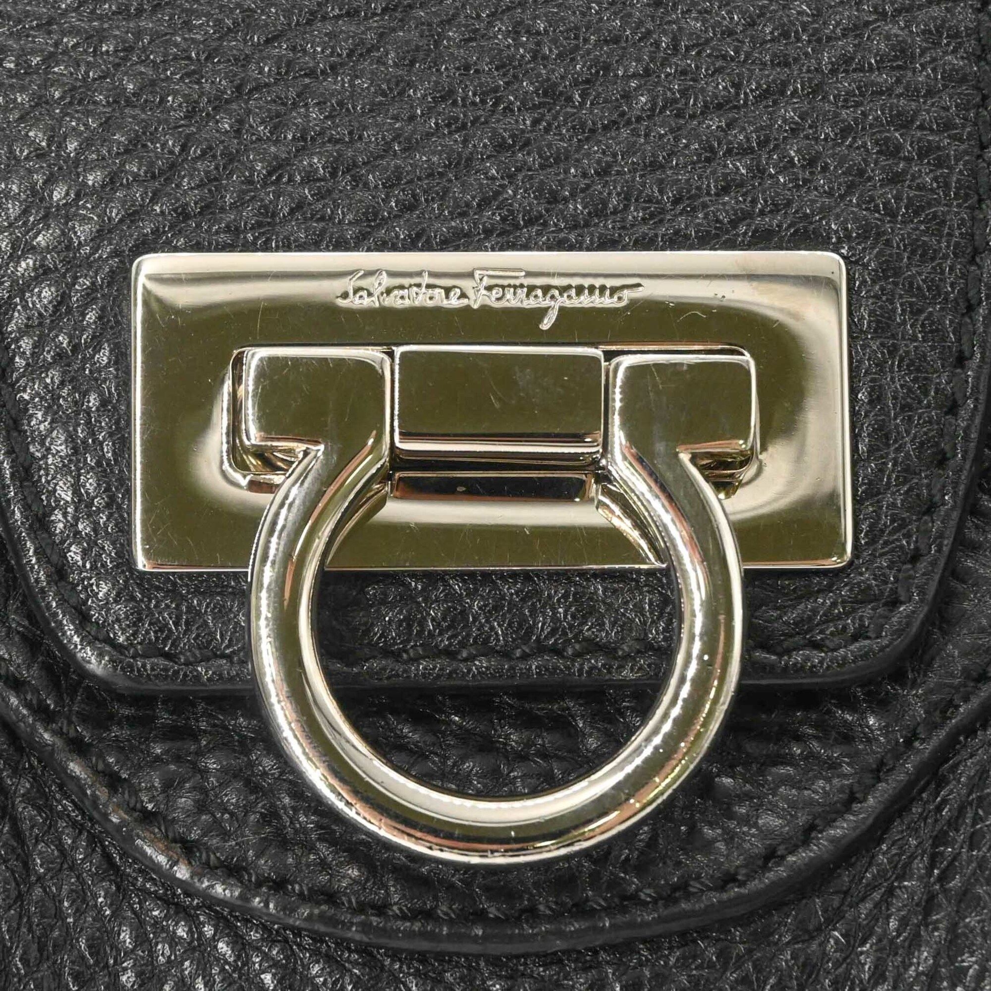 Leather Handbag (Pre-Owned) - Salvatore Ferragamo - Modalova