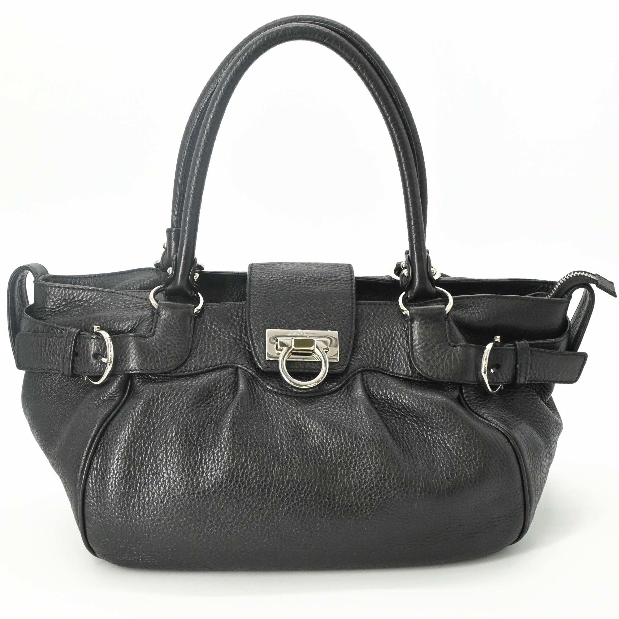 Leather Handbag (Pre-Owned) - Salvatore Ferragamo - Modalova