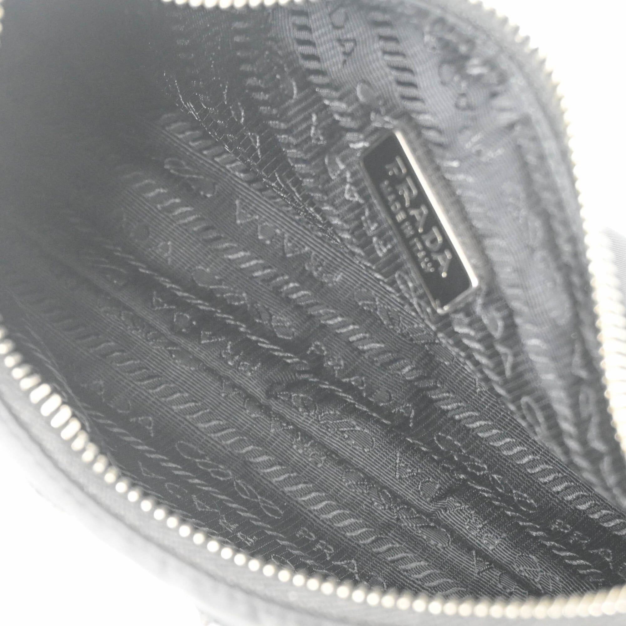 Nylon Leather Spangles Handbag Shoulder Bag (Pre-Owned) - Prada - Modalova