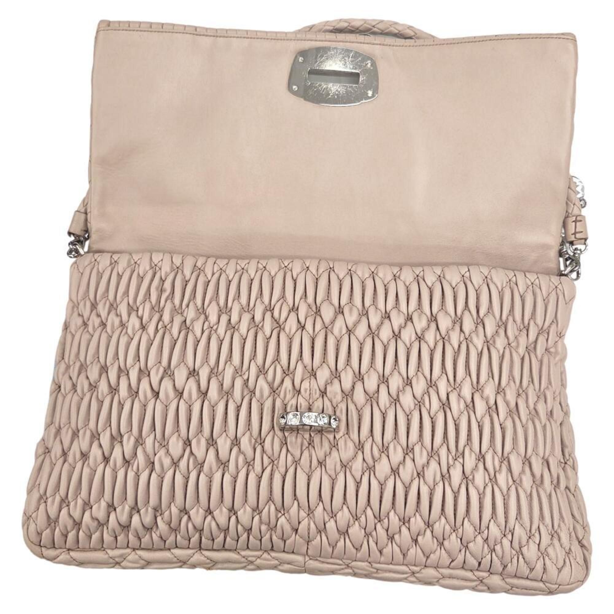 Matelasse Leather Shoulder Bag (Pre-Owned) - Miu Miu - Modalova