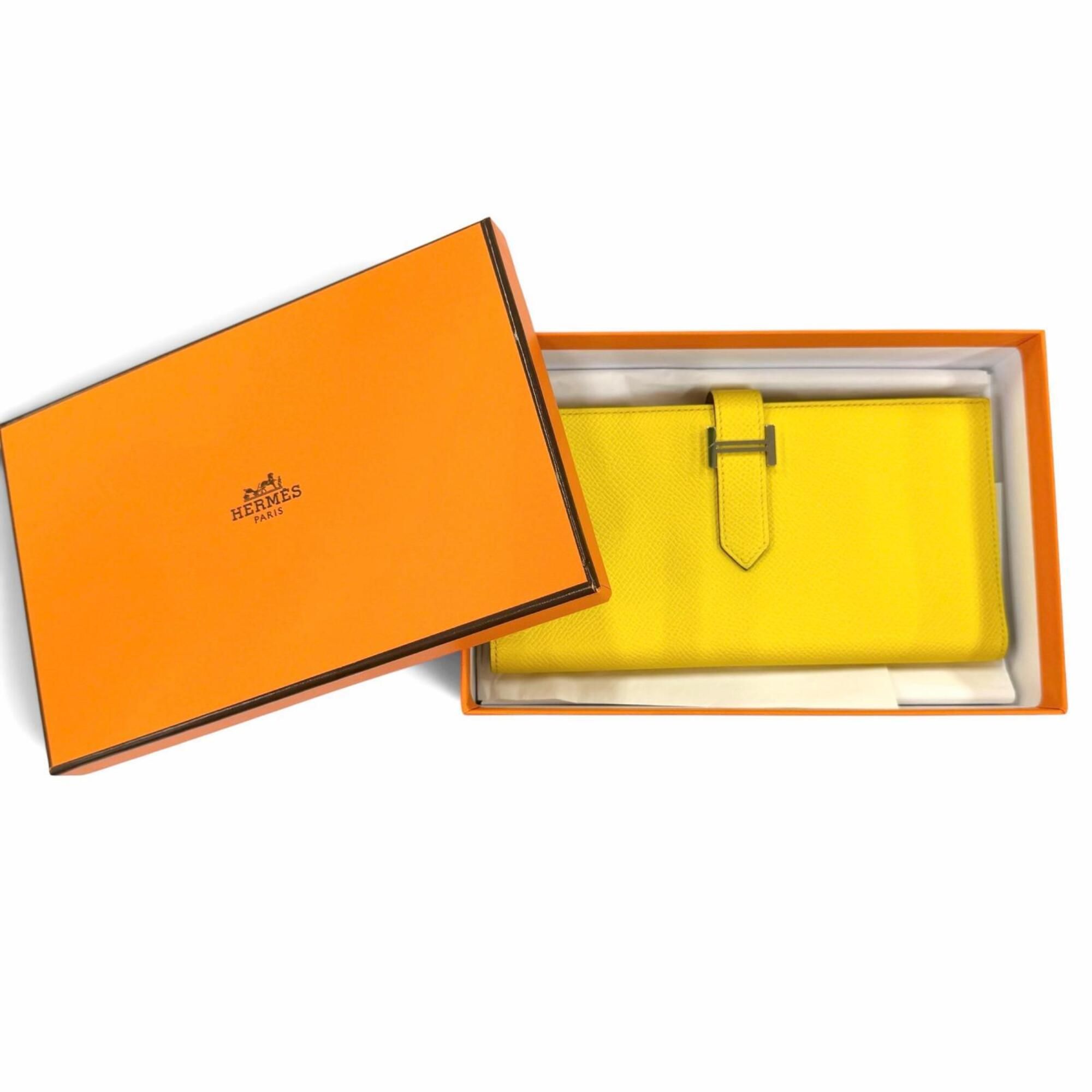 Epsom Leather Long Wallet (Bi-Fold) (Pre-Owned) - Hermes - Modalova
