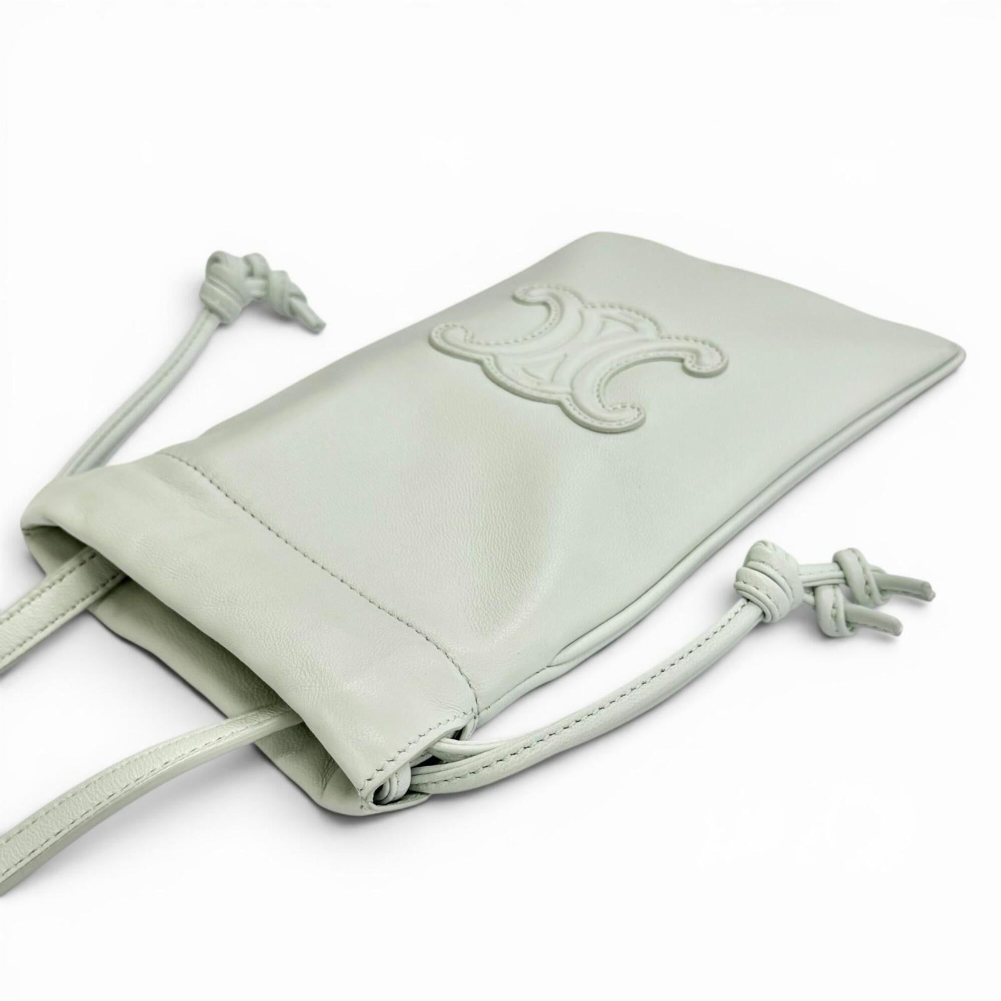 Leather Pouch Shoulder Bag (Pre-Owned) - Celine - Modalova