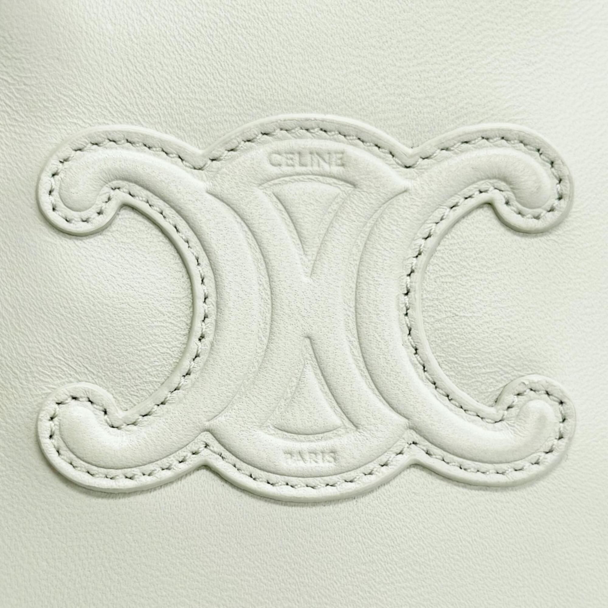 Leather Pouch Shoulder Bag (Pre-Owned) - Celine - Modalova