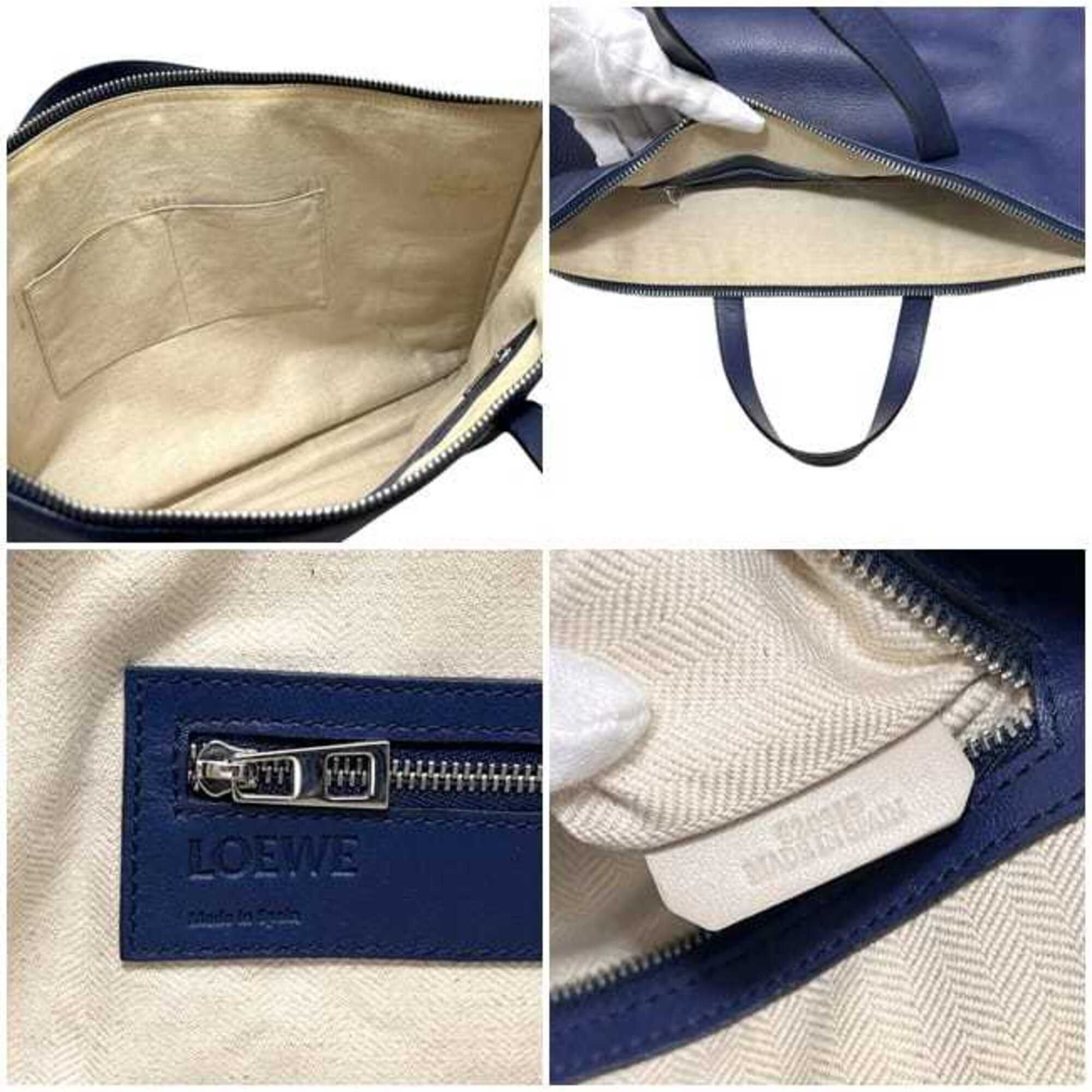 Leather Briefcase (Pre-Owned) - Loewe - Modalova