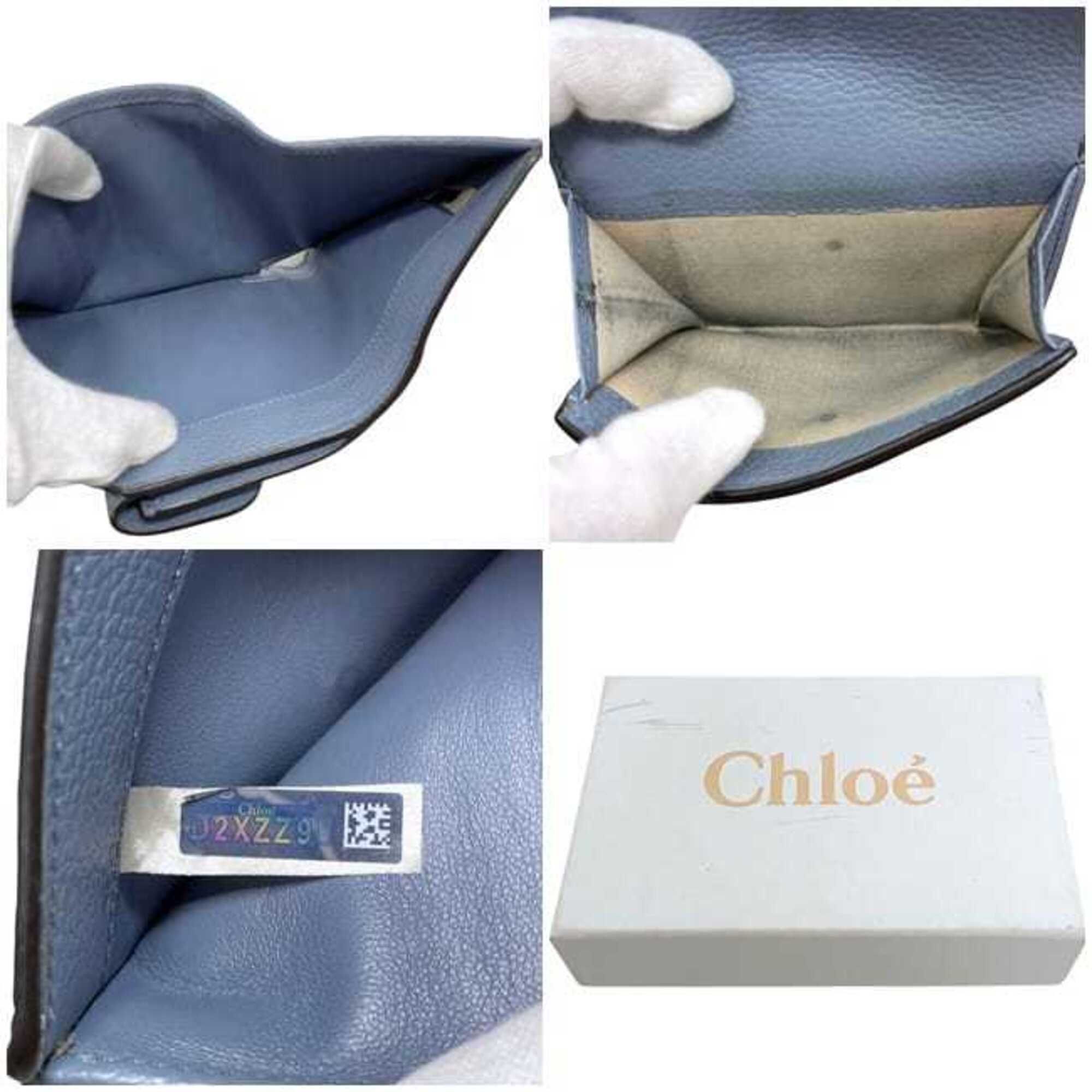 Light Leather Wallet (Tri-Fold) (Pre-Owned) - Chloé - Modalova