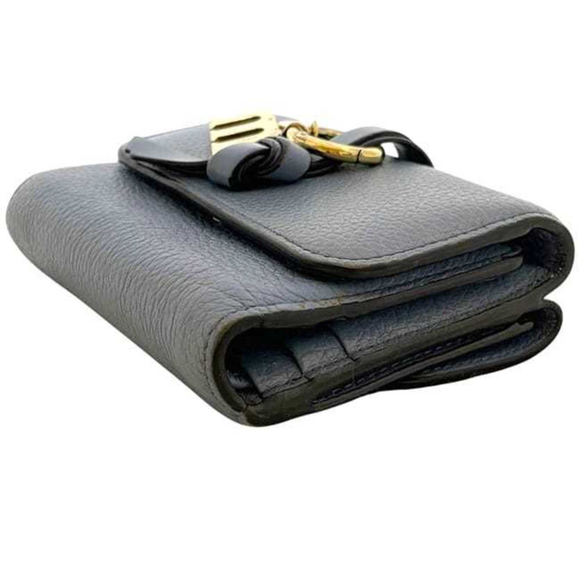 Light Leather Wallet (Tri-Fold) (Pre-Owned) - Chloé - Modalova
