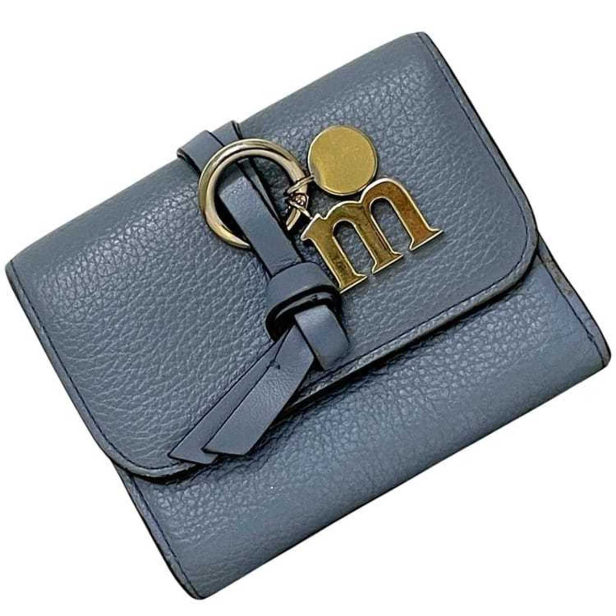 Light Leather Wallet (Tri-Fold) (Pre-Owned) - Chloé - Modalova