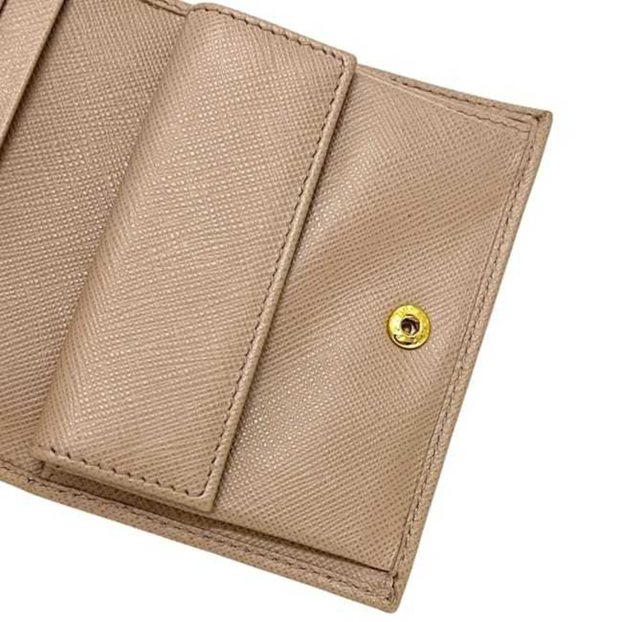 Saffiano Leather Wallet (Bi-Fold) (Pre-Owned) - Prada - Modalova