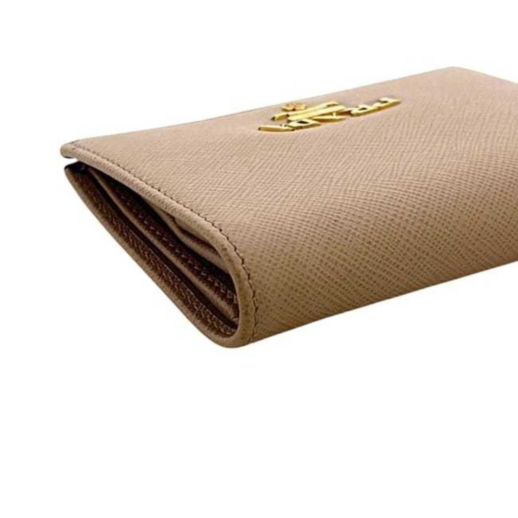 Saffiano Leather Wallet (Bi-Fold) (Pre-Owned) - Prada - Modalova