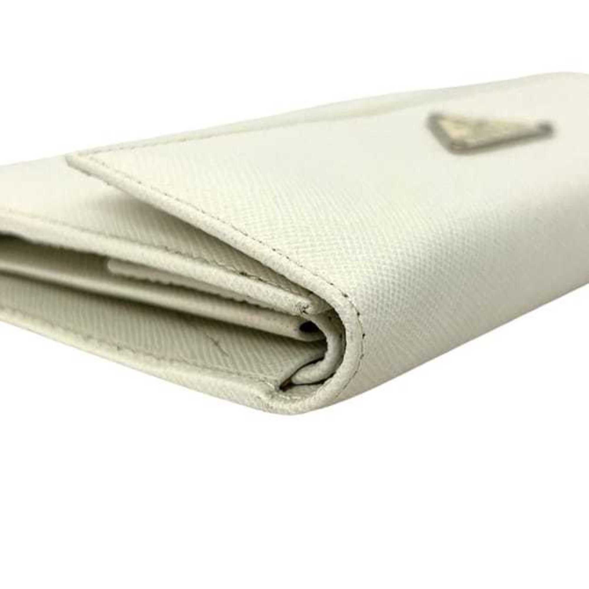 Saffiano Leather Wallet (Tri-Fold) (Pre-Owned) - Prada - Modalova