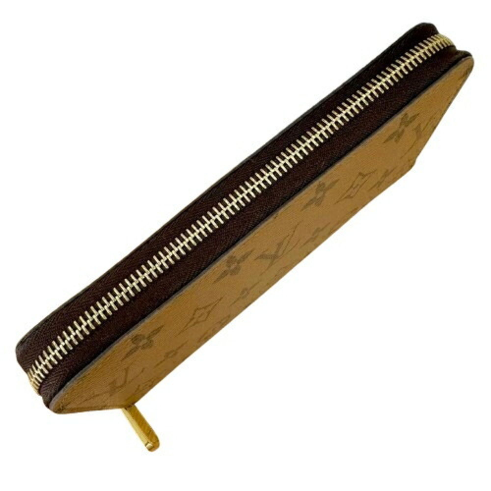 Monogram Reverse Leather Long Wallet (Bi-Fold) (Pre-Owned) - Louis Vuitton - Modalova
