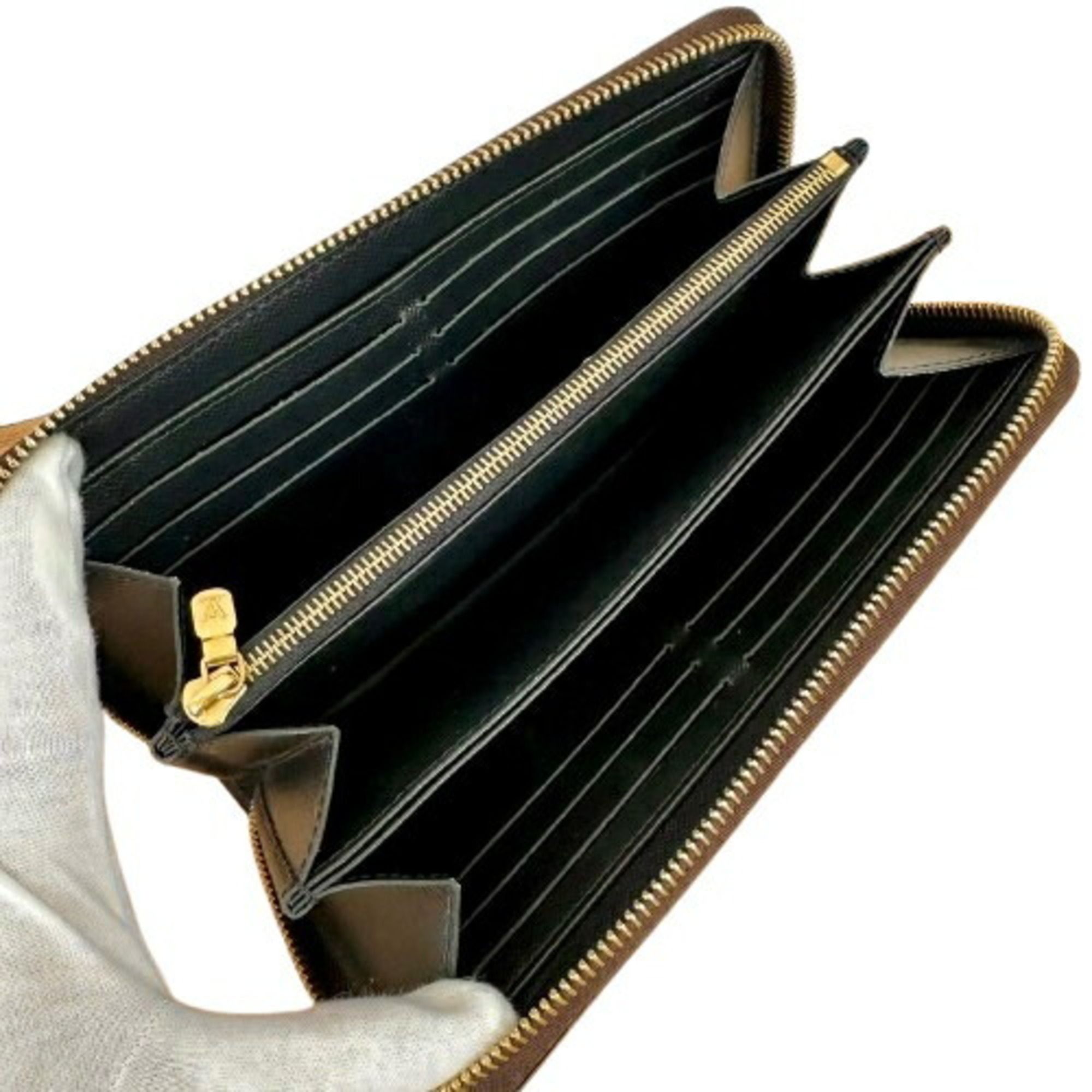 Monogram Reverse Leather Long Wallet (Bi-Fold) (Pre-Owned) - Louis Vuitton - Modalova