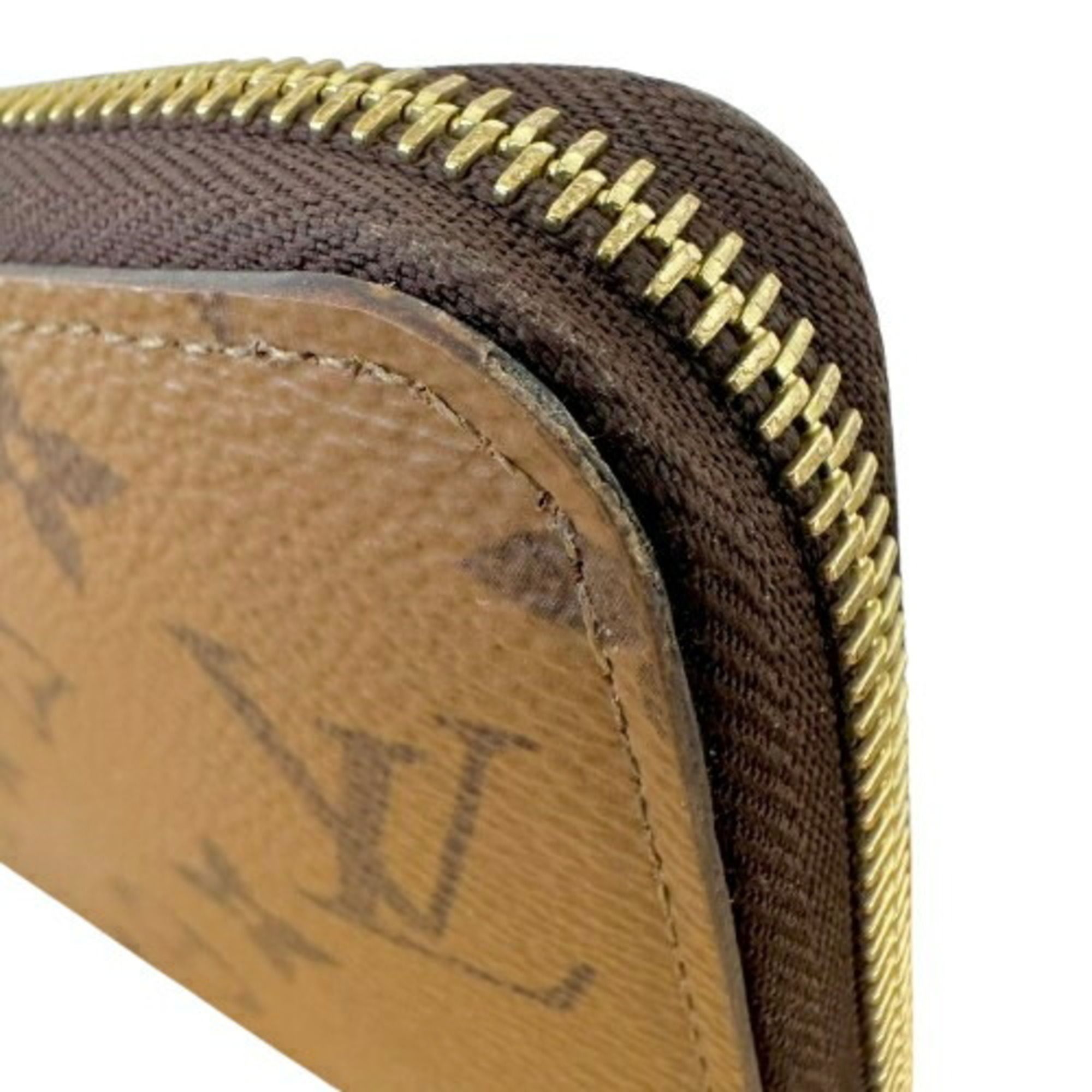 Monogram Reverse Leather Long Wallet (Bi-Fold) (Pre-Owned) - Louis Vuitton - Modalova