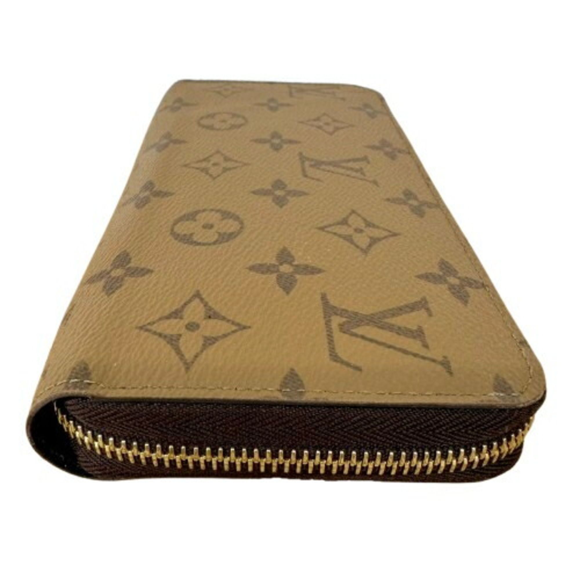 Monogram Reverse Leather Long Wallet (Bi-Fold) (Pre-Owned) - Louis Vuitton - Modalova