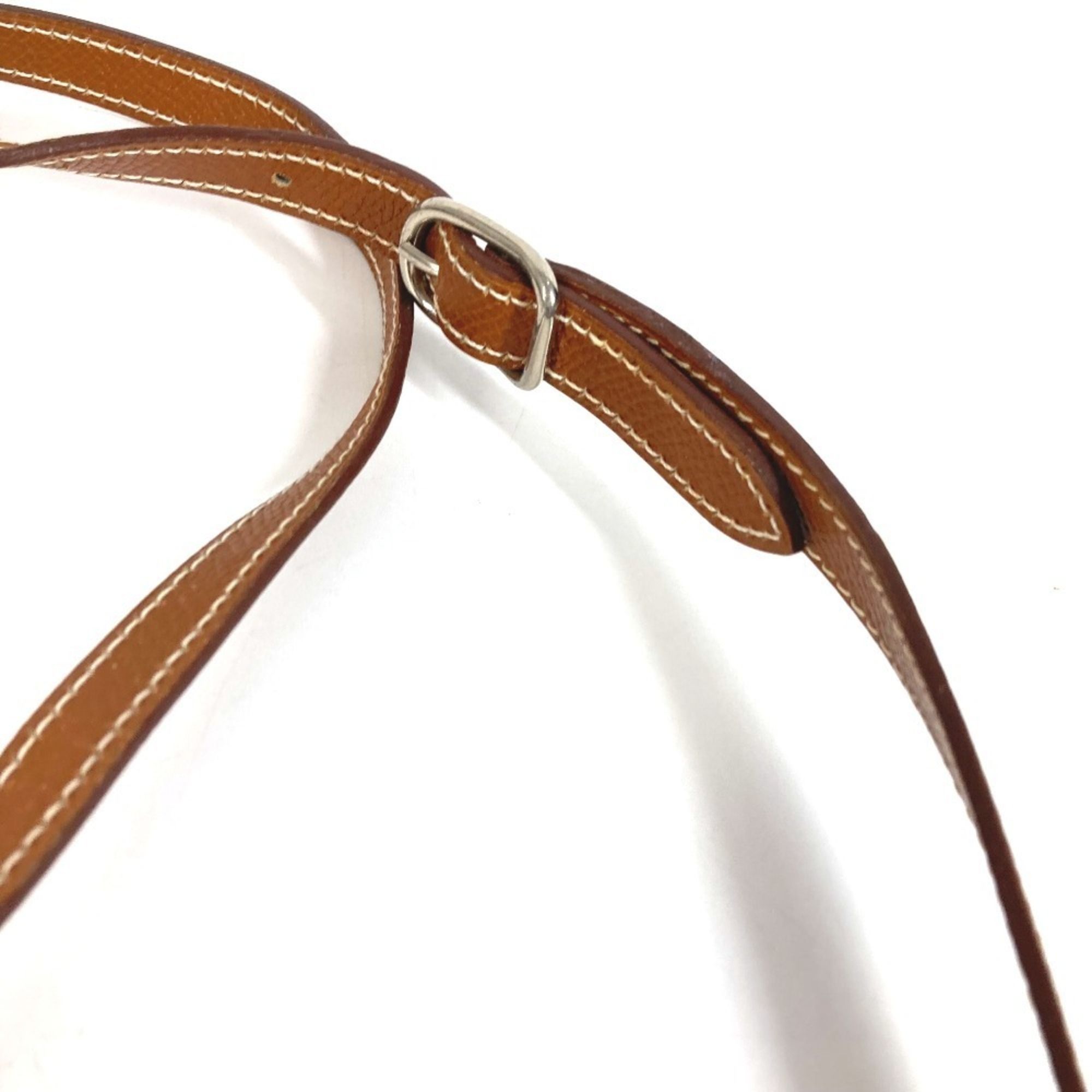 Leather Pochette Shoulder Bag (Pre-Owned) - Hermes - Modalova