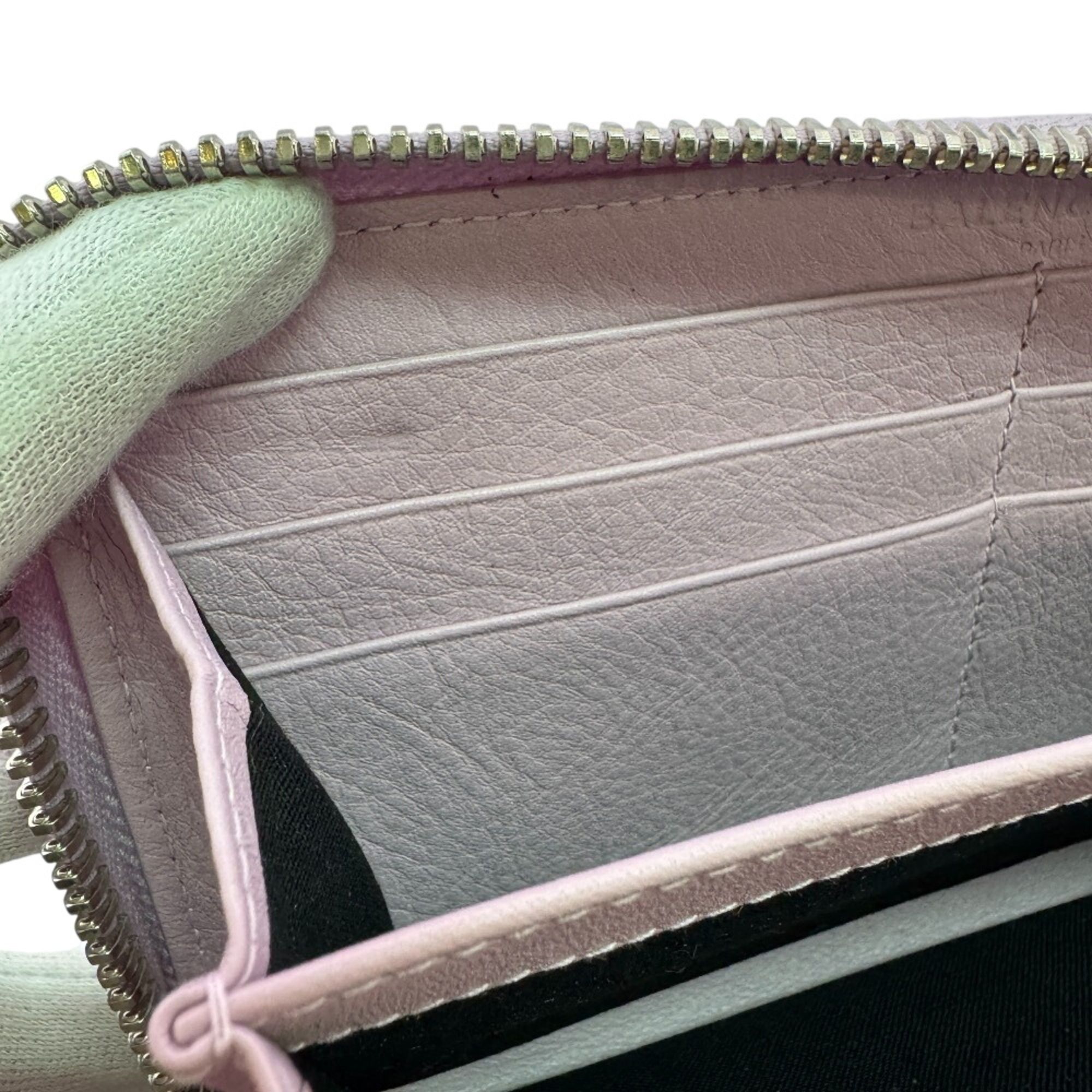 Leather Long Wallet (Bi-Fold) (Pre-Owned) - Balenciaga - Modalova