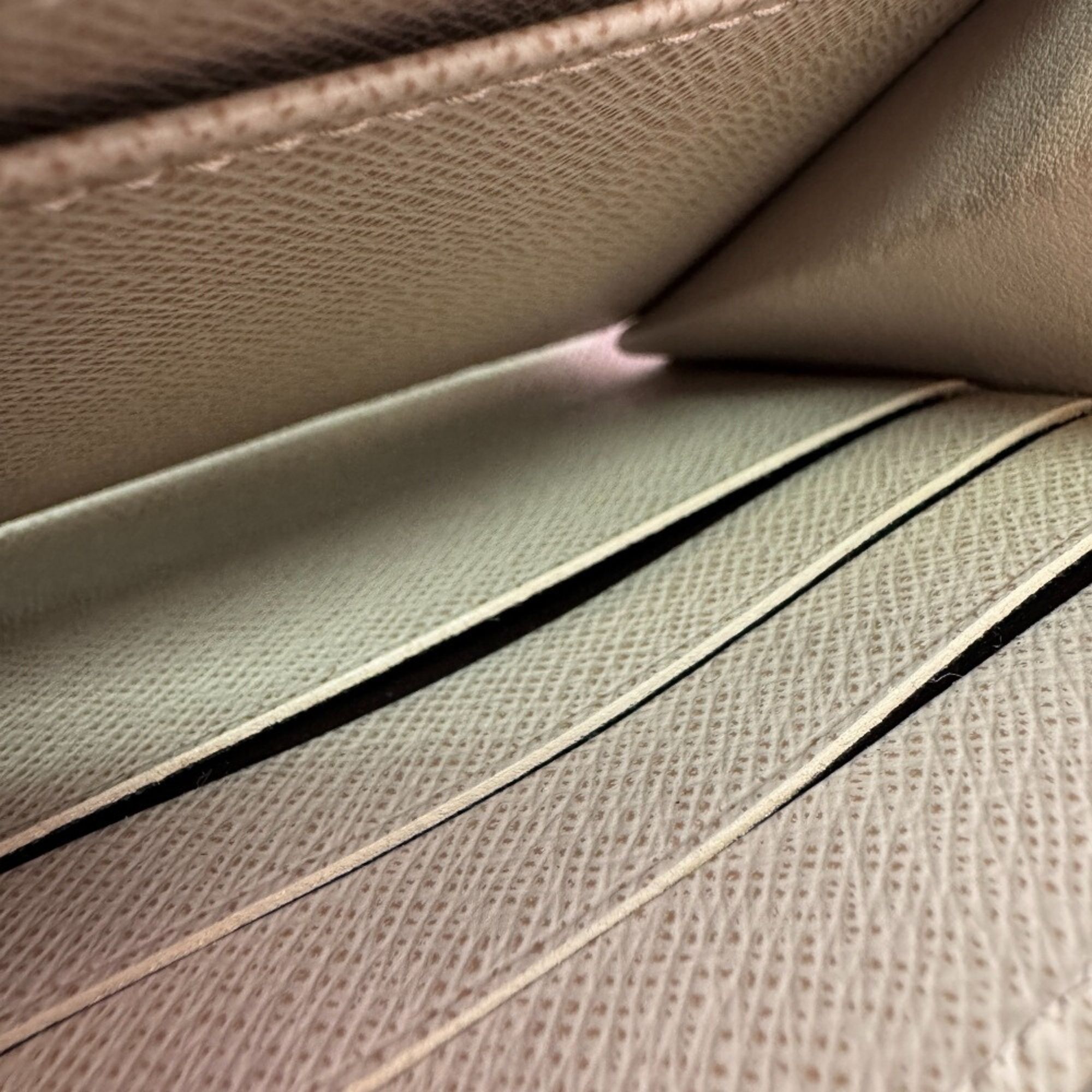 Leather Long Wallet (Tri-Fold) (Pre-Owned) - Louis Vuitton - Modalova