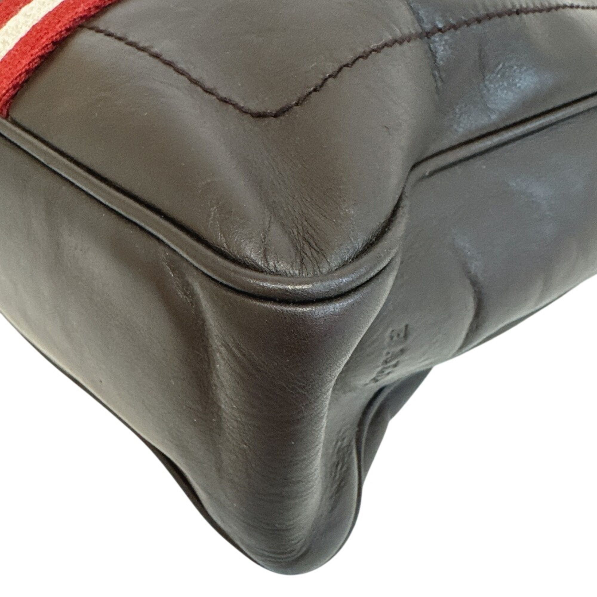 Leather Briefcase Handbag (Pre-Owned) - Bally - Modalova
