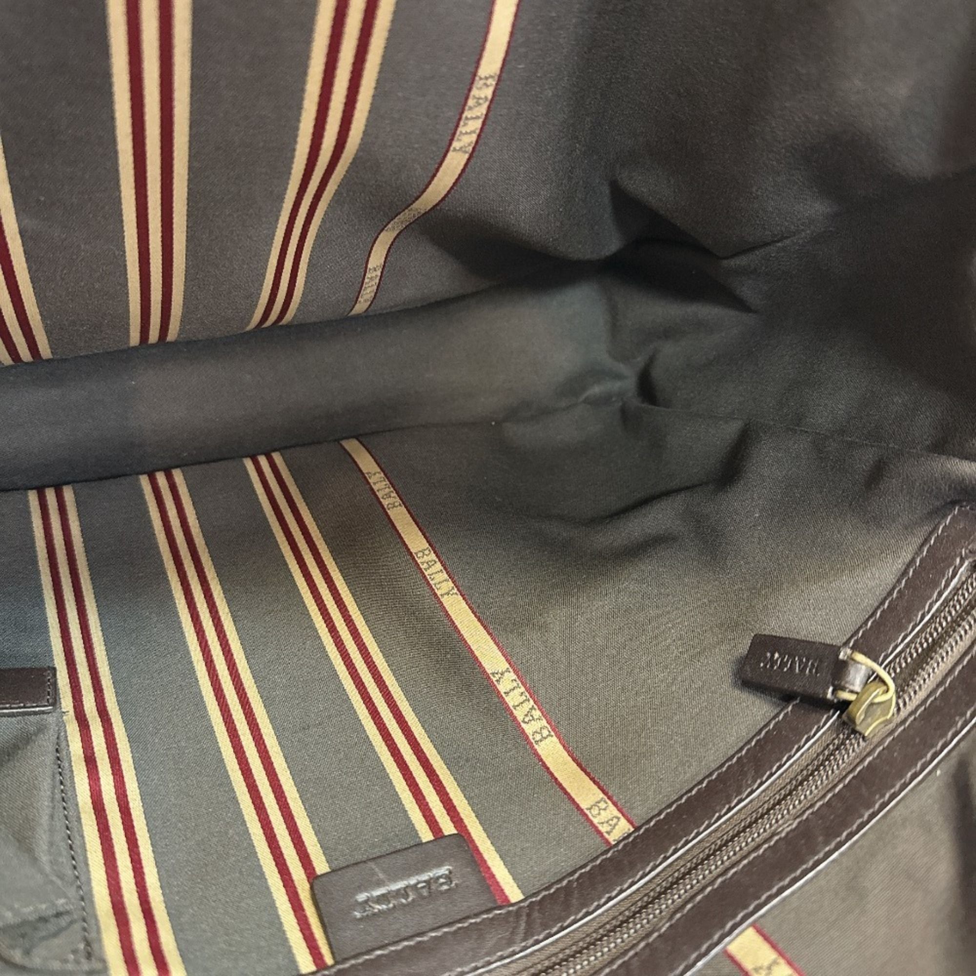 Leather Briefcase Handbag (Pre-Owned) - Bally - Modalova