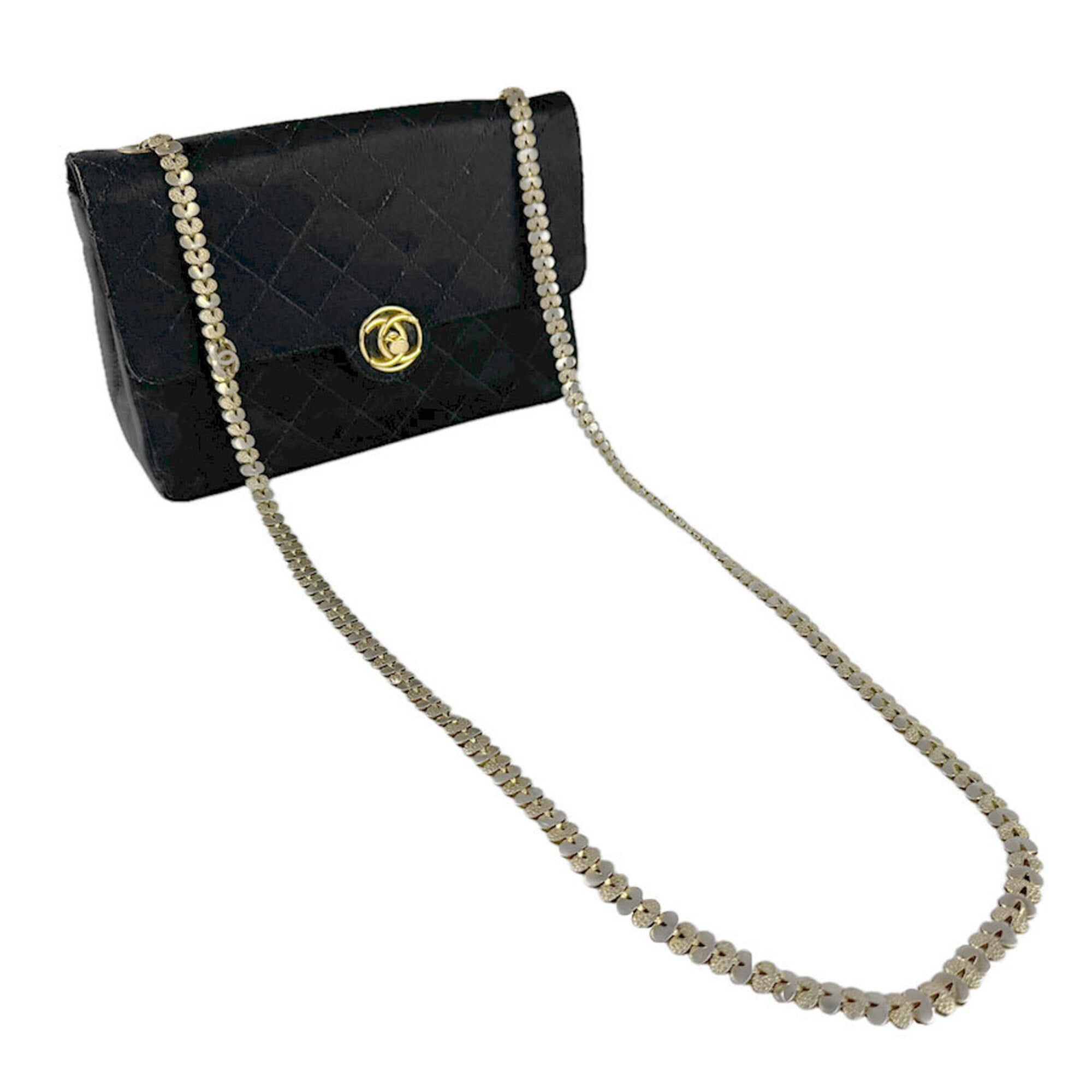 Satin Shoulder Bag (Pre-Owned) - Chanel - Modalova