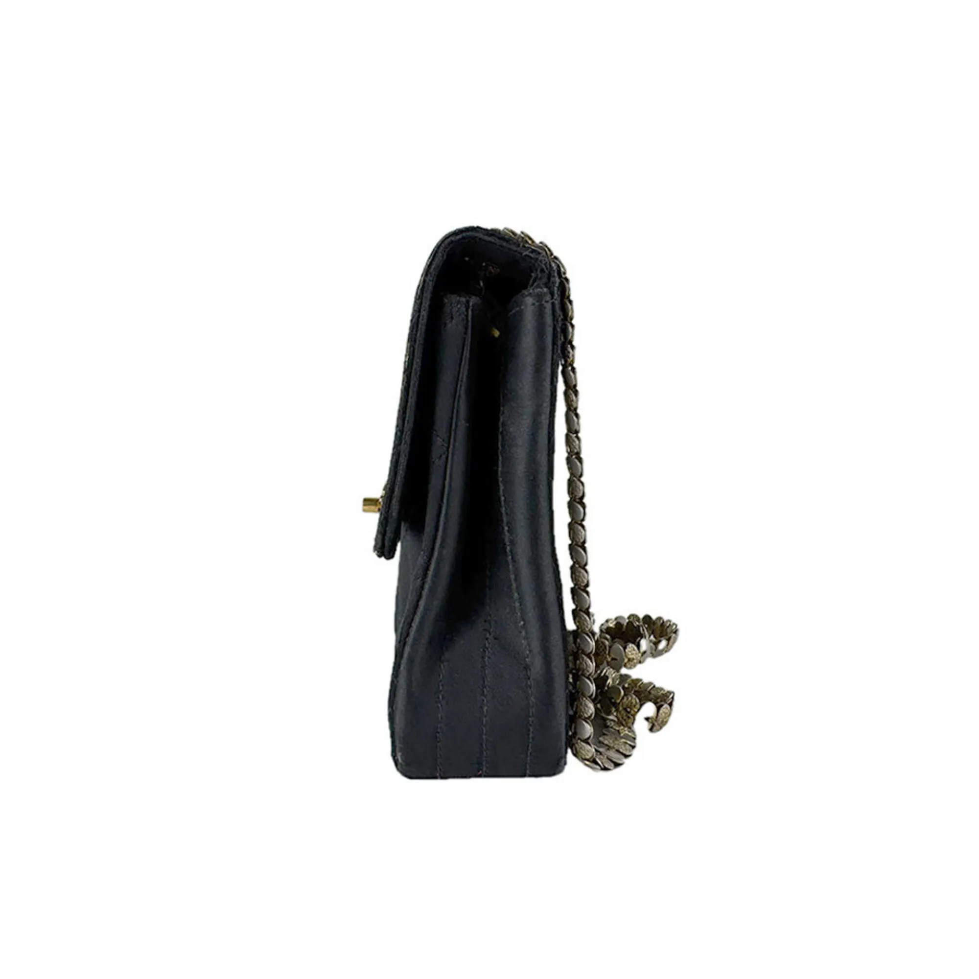 Satin Shoulder Bag (Pre-Owned) - Chanel - Modalova
