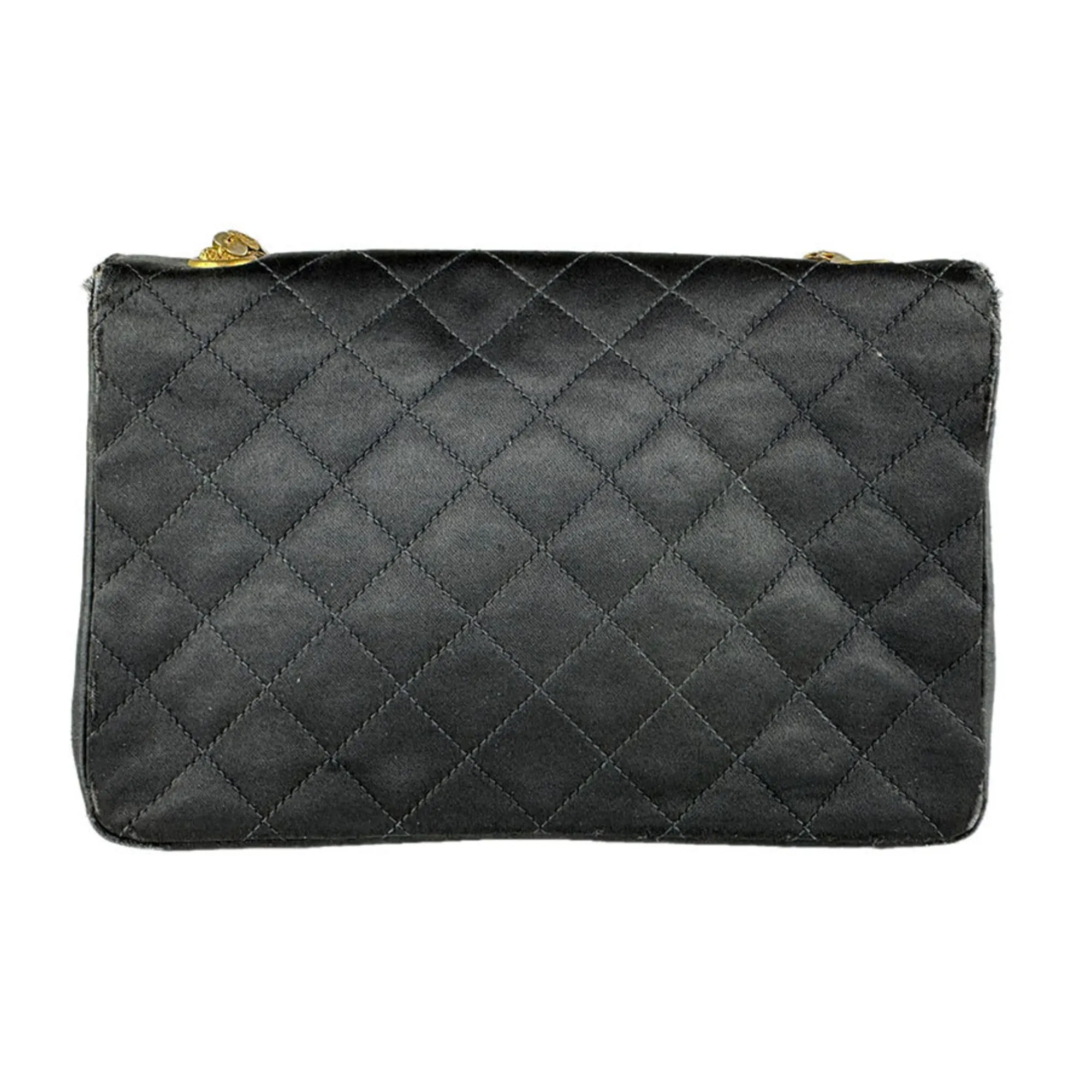 Satin Shoulder Bag (Pre-Owned) - Chanel - Modalova