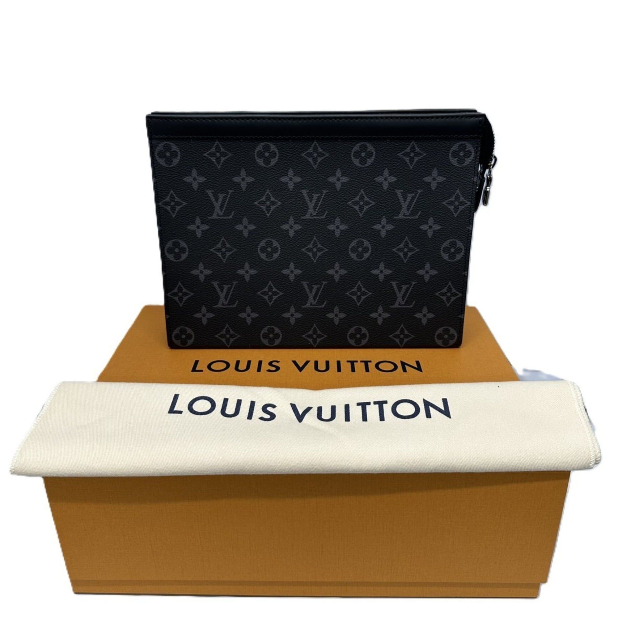 Monogram Eclipse Monogram Eclipse Pochette (Pre-Owned) - Louis Vuitton - Modalova