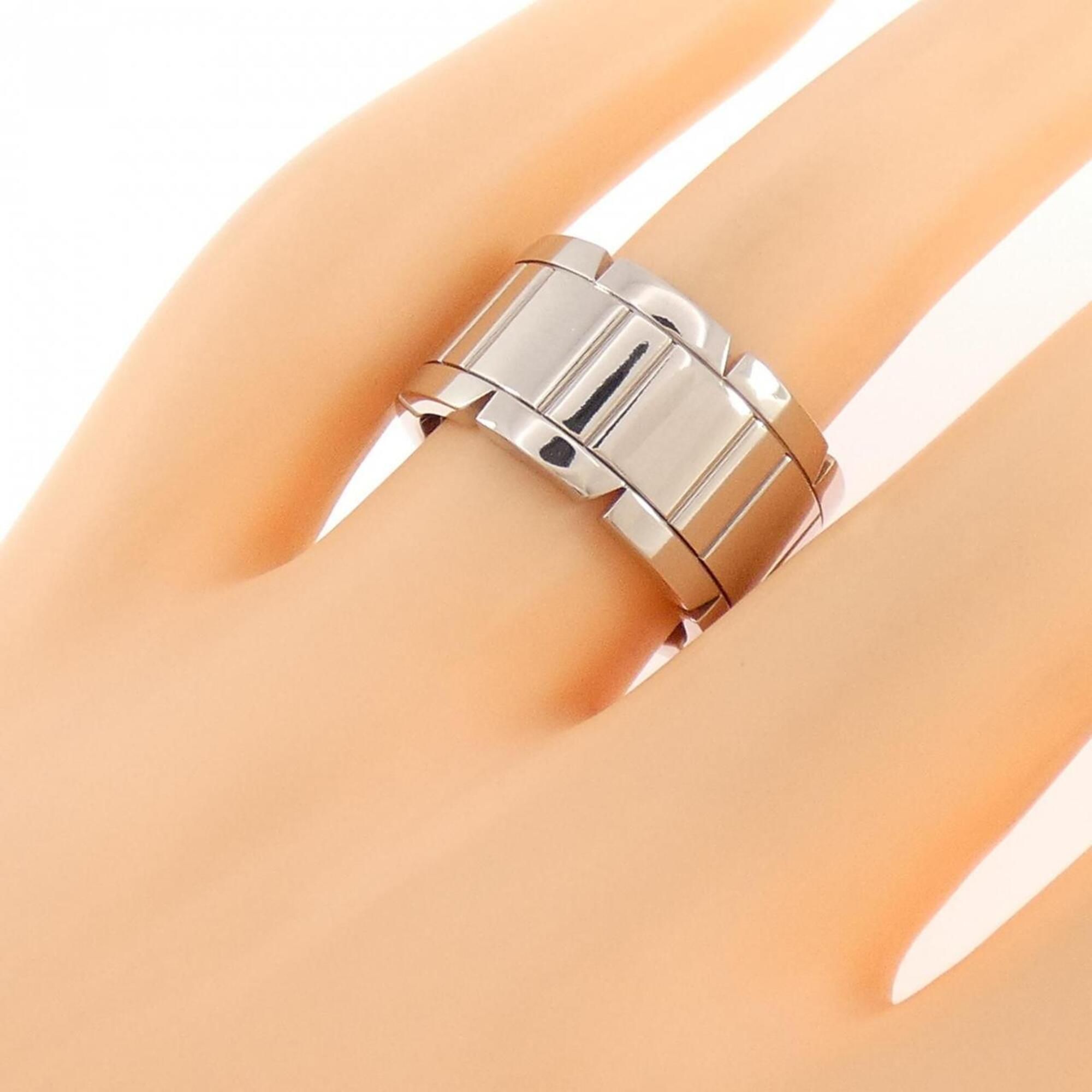 White Gold (18K) Band Ring (Pre-Owned) - Cartier - Modalova