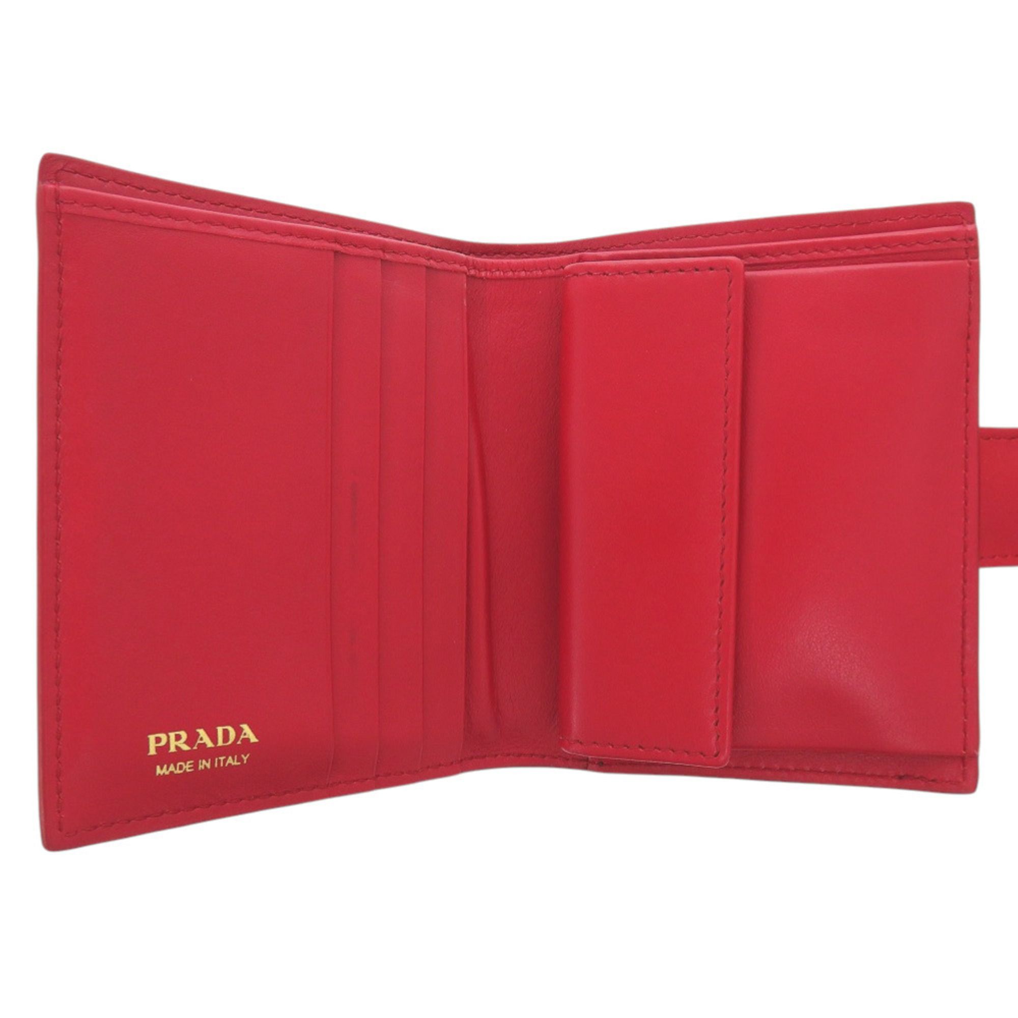 Leather Wallet (Bi-Fold) (Pre-Owned) - Prada - Modalova