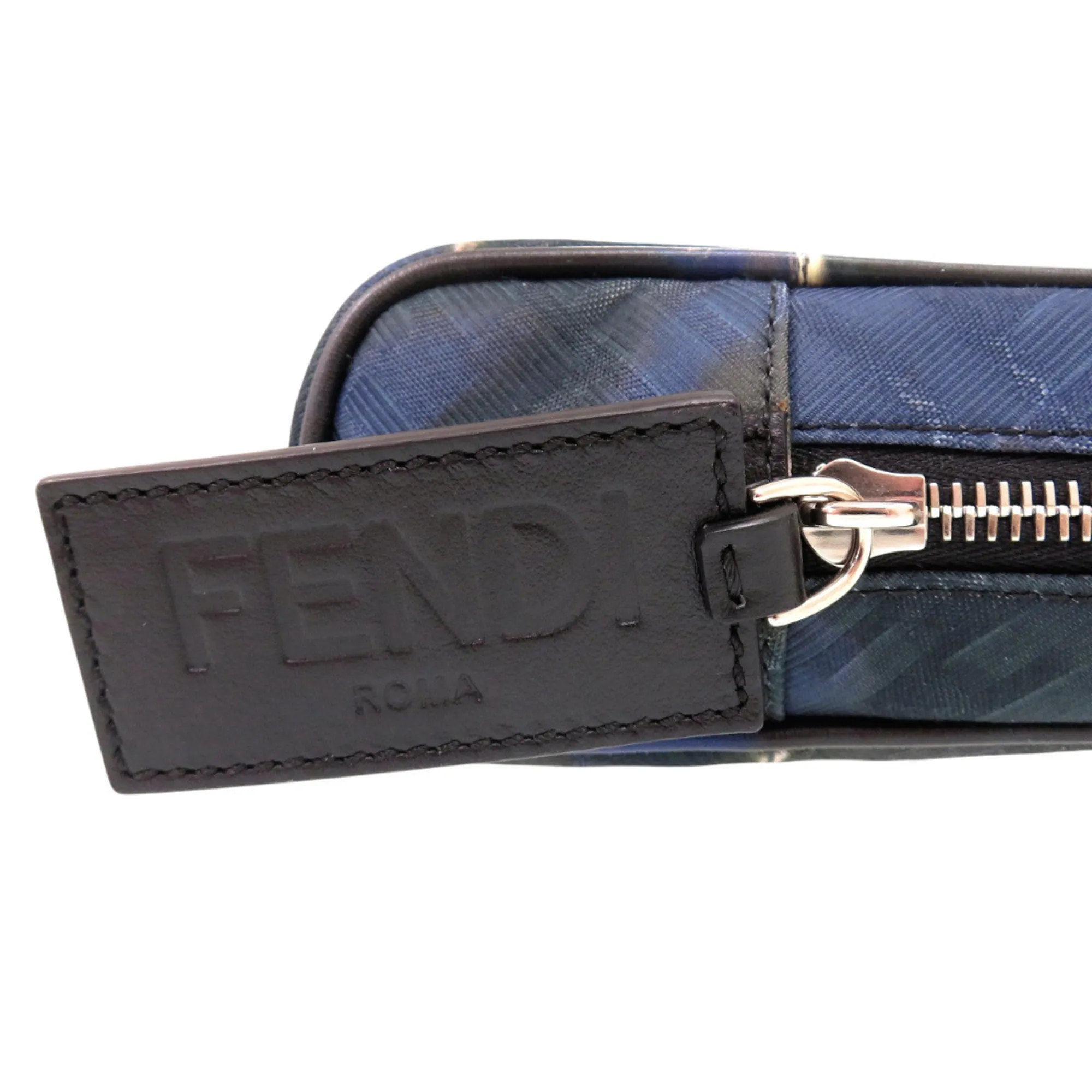 Fabric Leather Shoulder Bag (Pre-Owned) - Fendi - Modalova