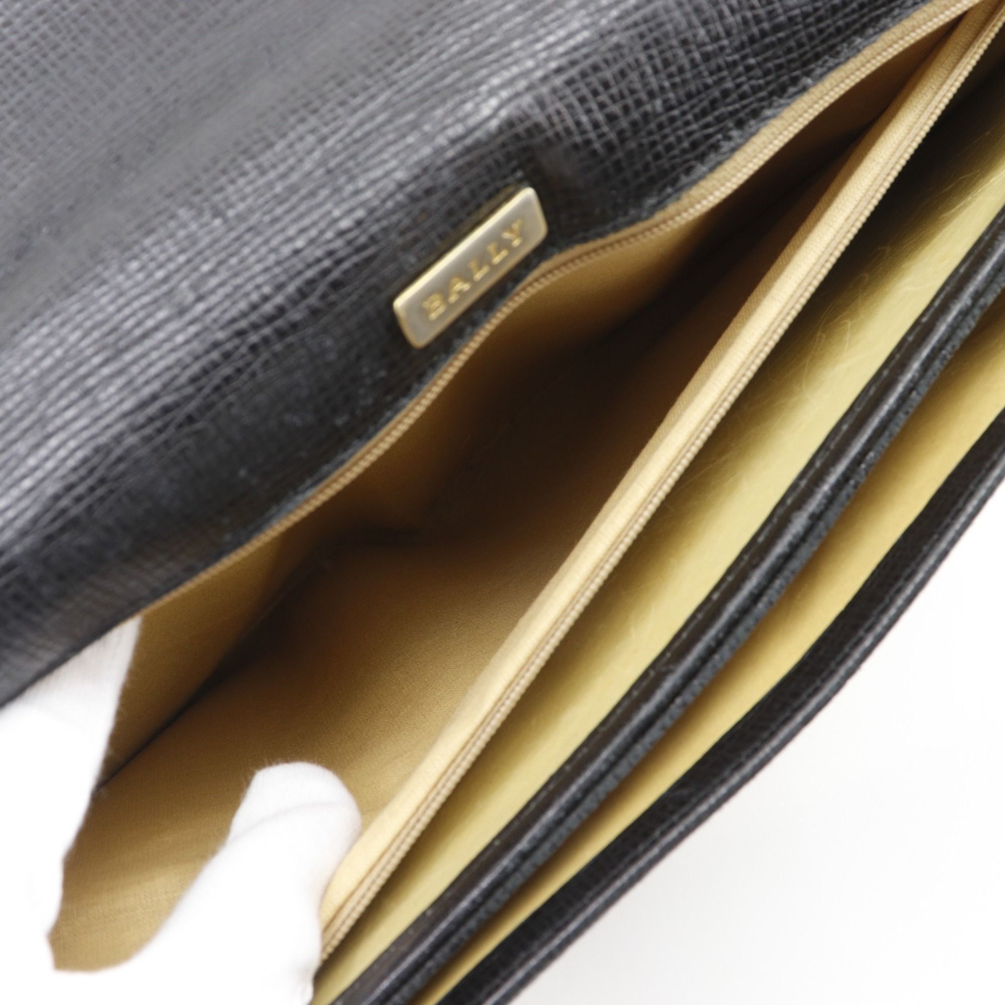Leather Briefcase (Pre-Owned) - Bally - Modalova
