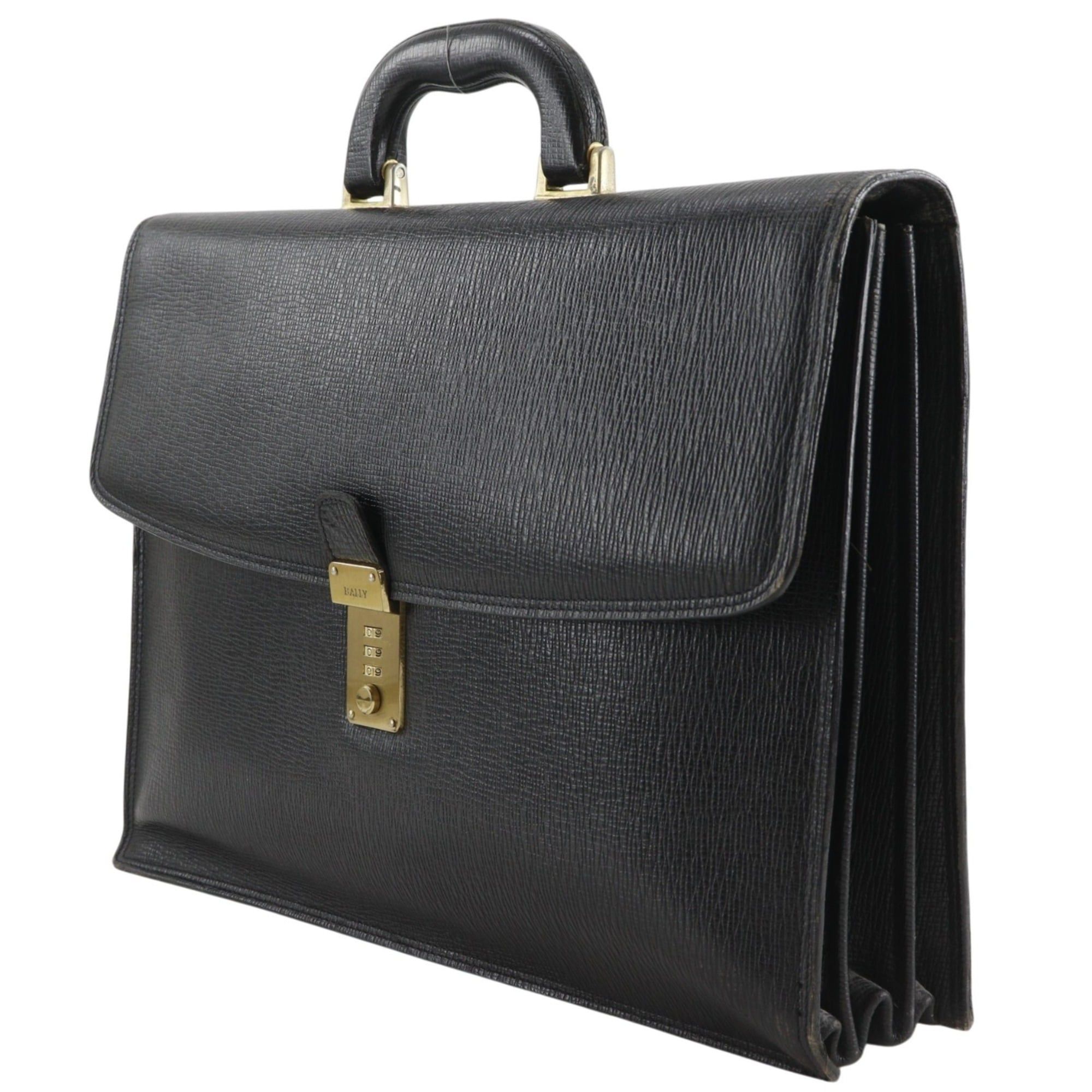 Leather Briefcase (Pre-Owned) - Bally - Modalova