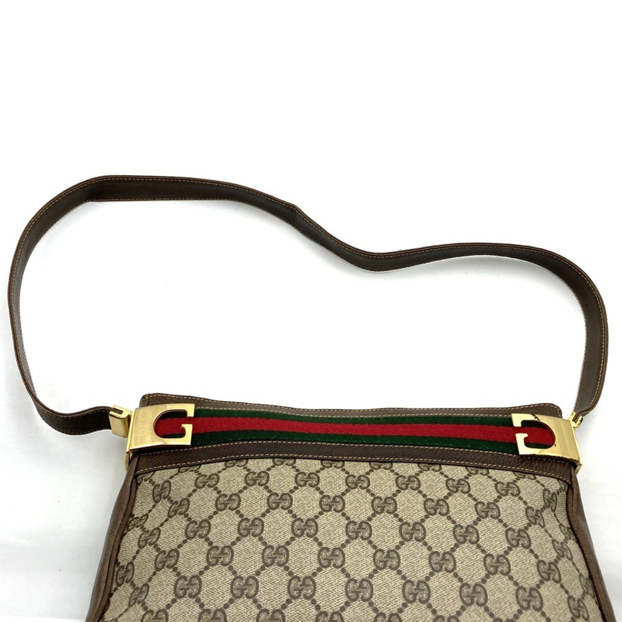 Gg Supreme Pvc Shoulder Bag (Pre-Owned) - Gucci - Modalova