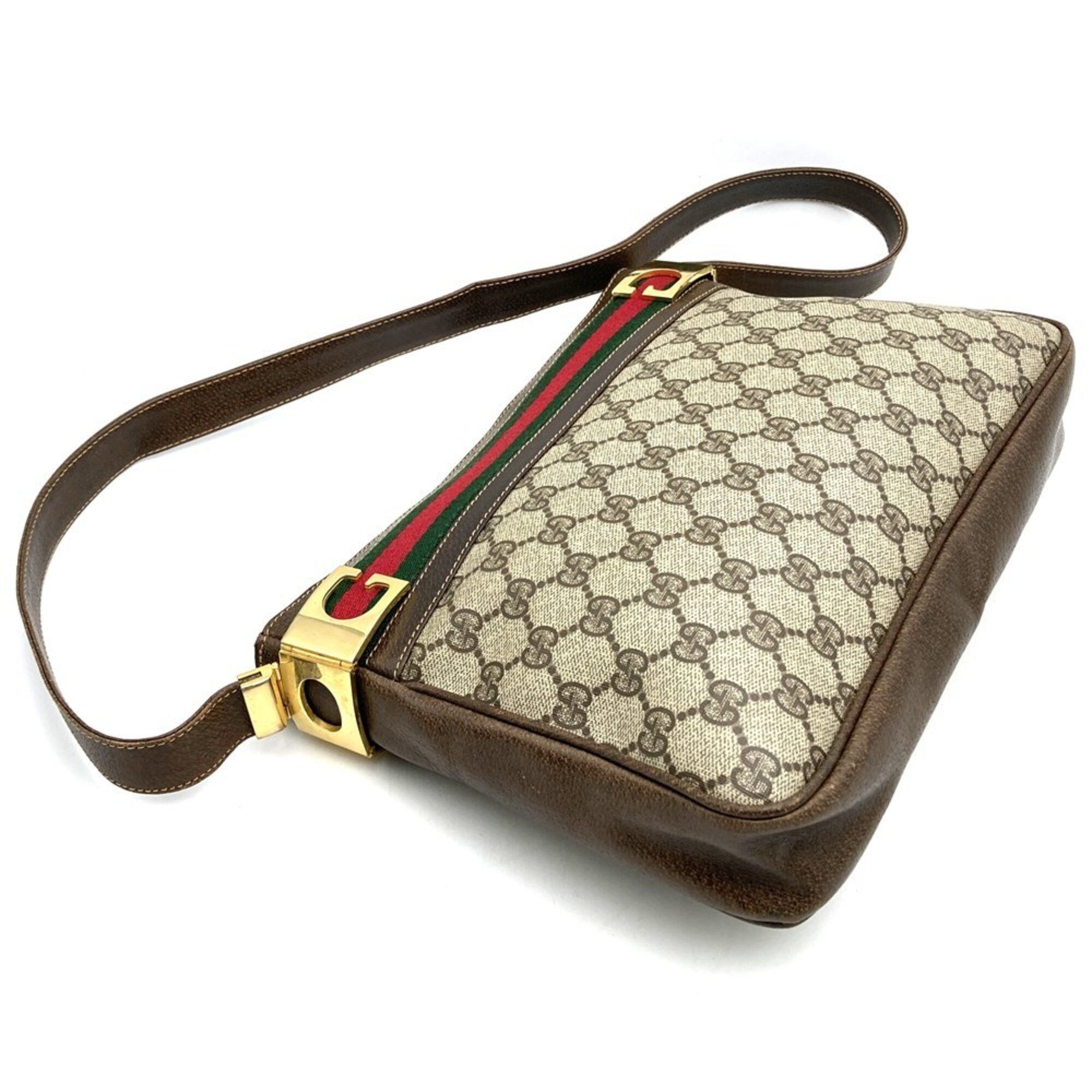Gg Supreme Pvc Shoulder Bag (Pre-Owned) - Gucci - Modalova