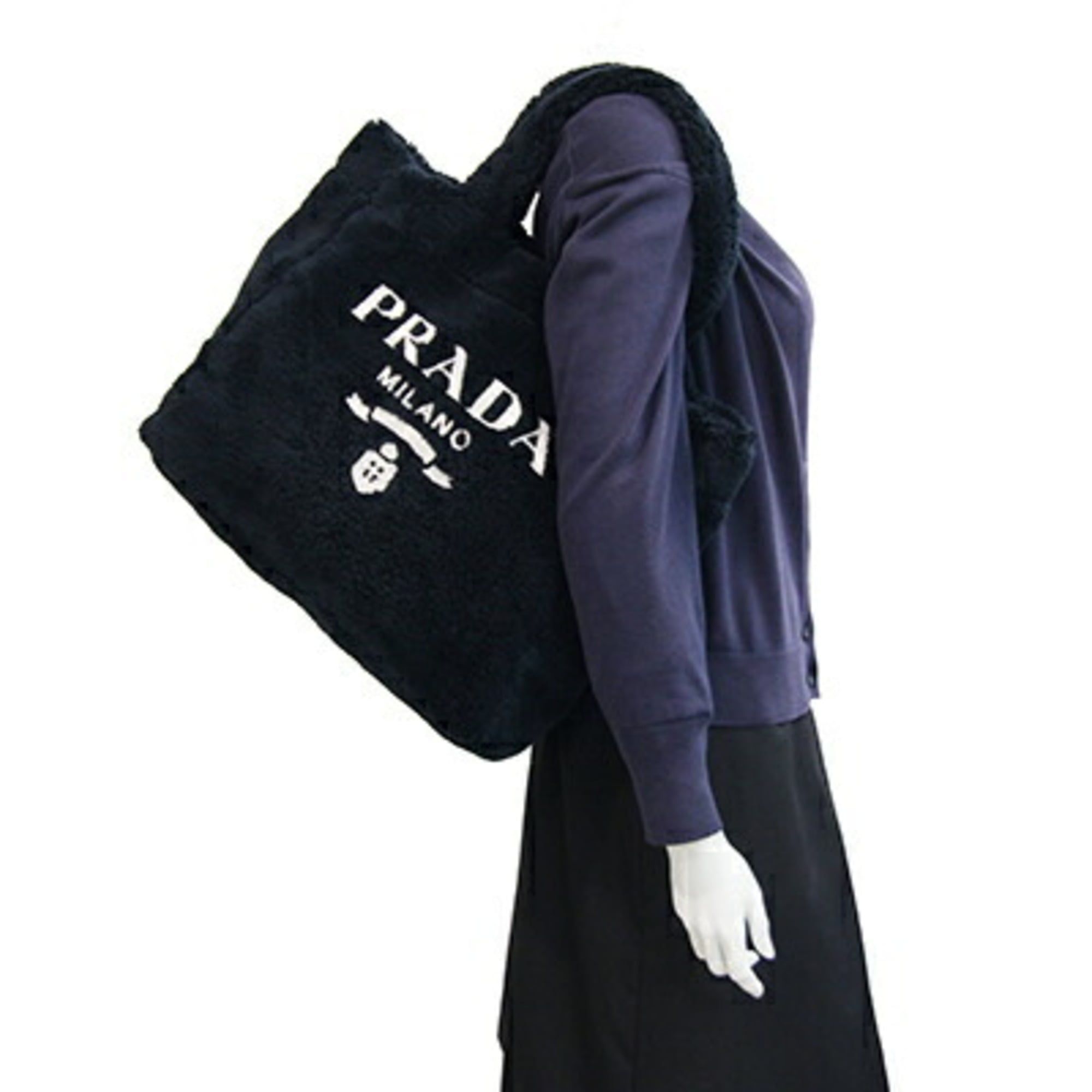 Polyester Tote Bag (Pre-Owned) - Prada - Modalova