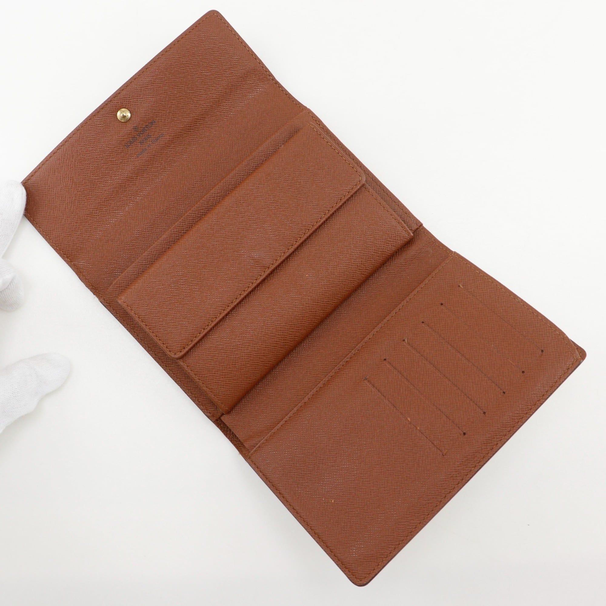 Monogram Canvas Wallet (Tri-Fold) (Pre-Owned) - Louis Vuitton - Modalova
